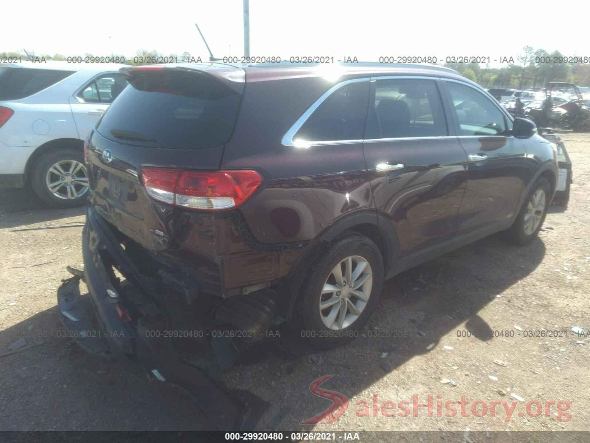 5XYPGDA33GG164311 2016 KIA SORENTO