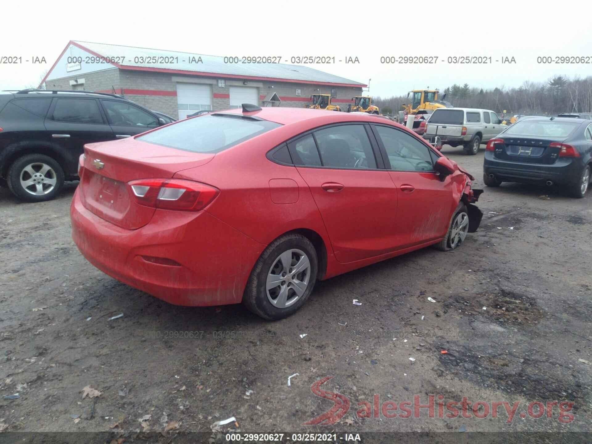 1G1BC5SM5G7290579 2016 CHEVROLET CRUZE