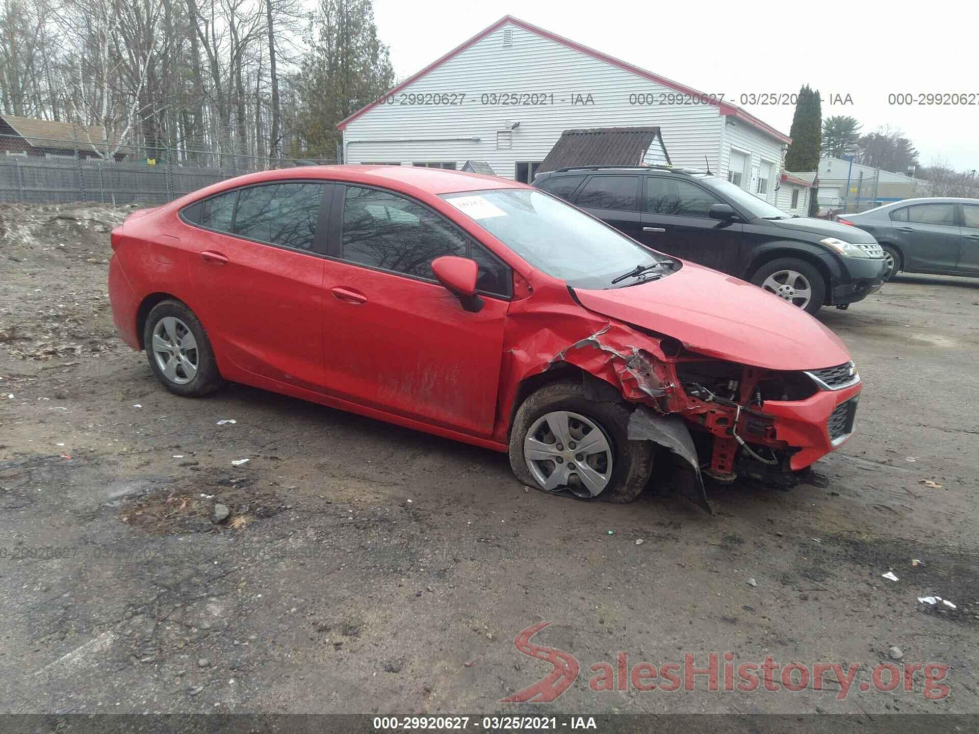 1G1BC5SM5G7290579 2016 CHEVROLET CRUZE