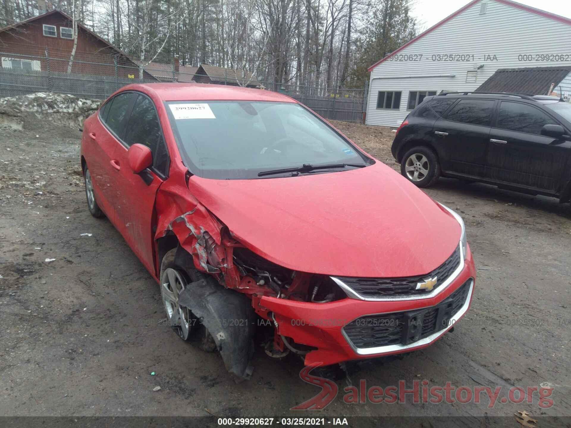 1G1BC5SM5G7290579 2016 CHEVROLET CRUZE