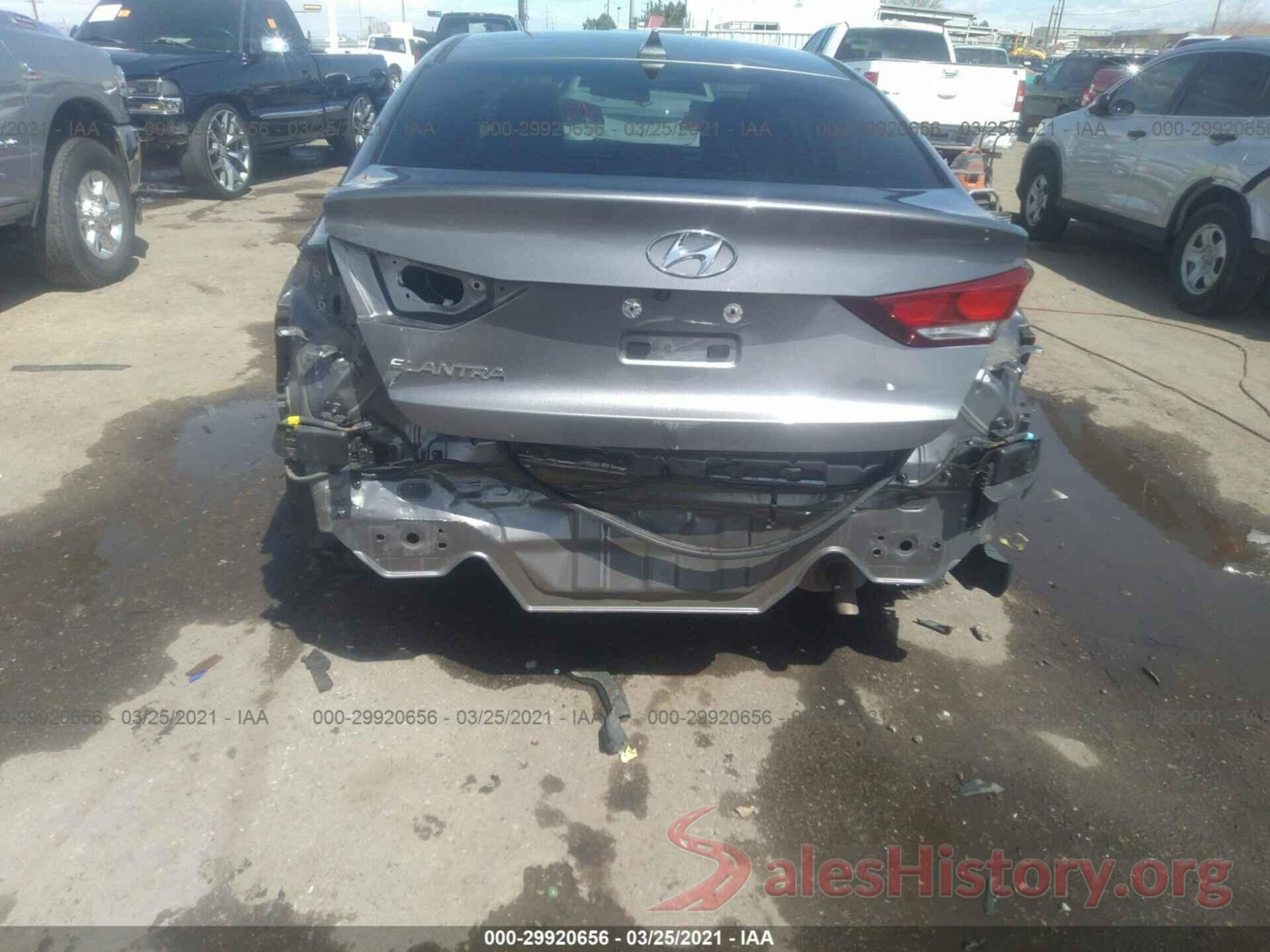 5NPD84LF2JH272765 2018 HYUNDAI ELANTRA