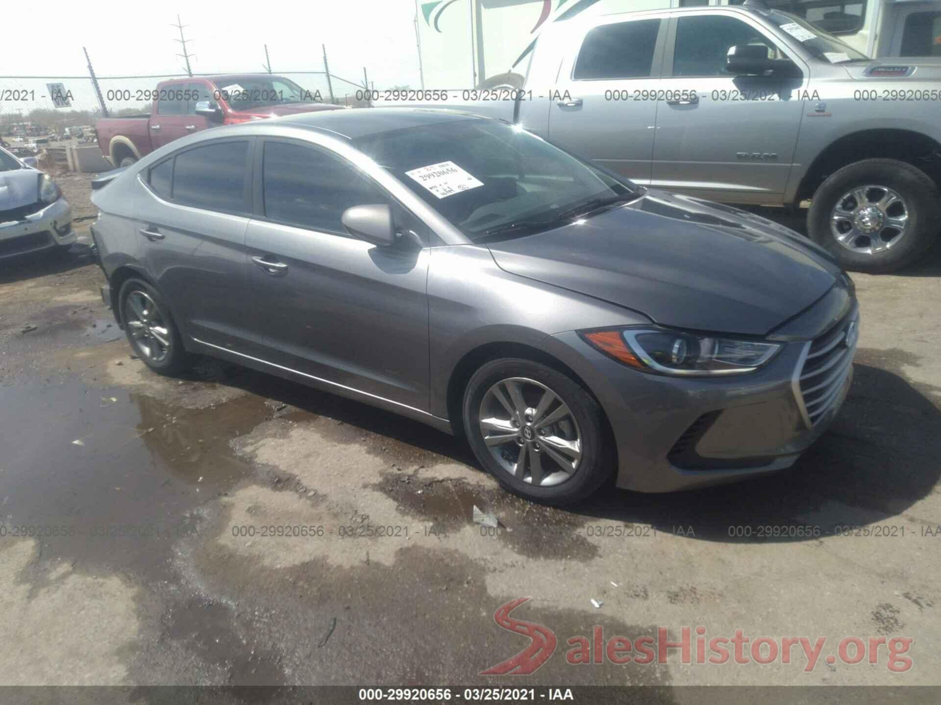 5NPD84LF2JH272765 2018 HYUNDAI ELANTRA