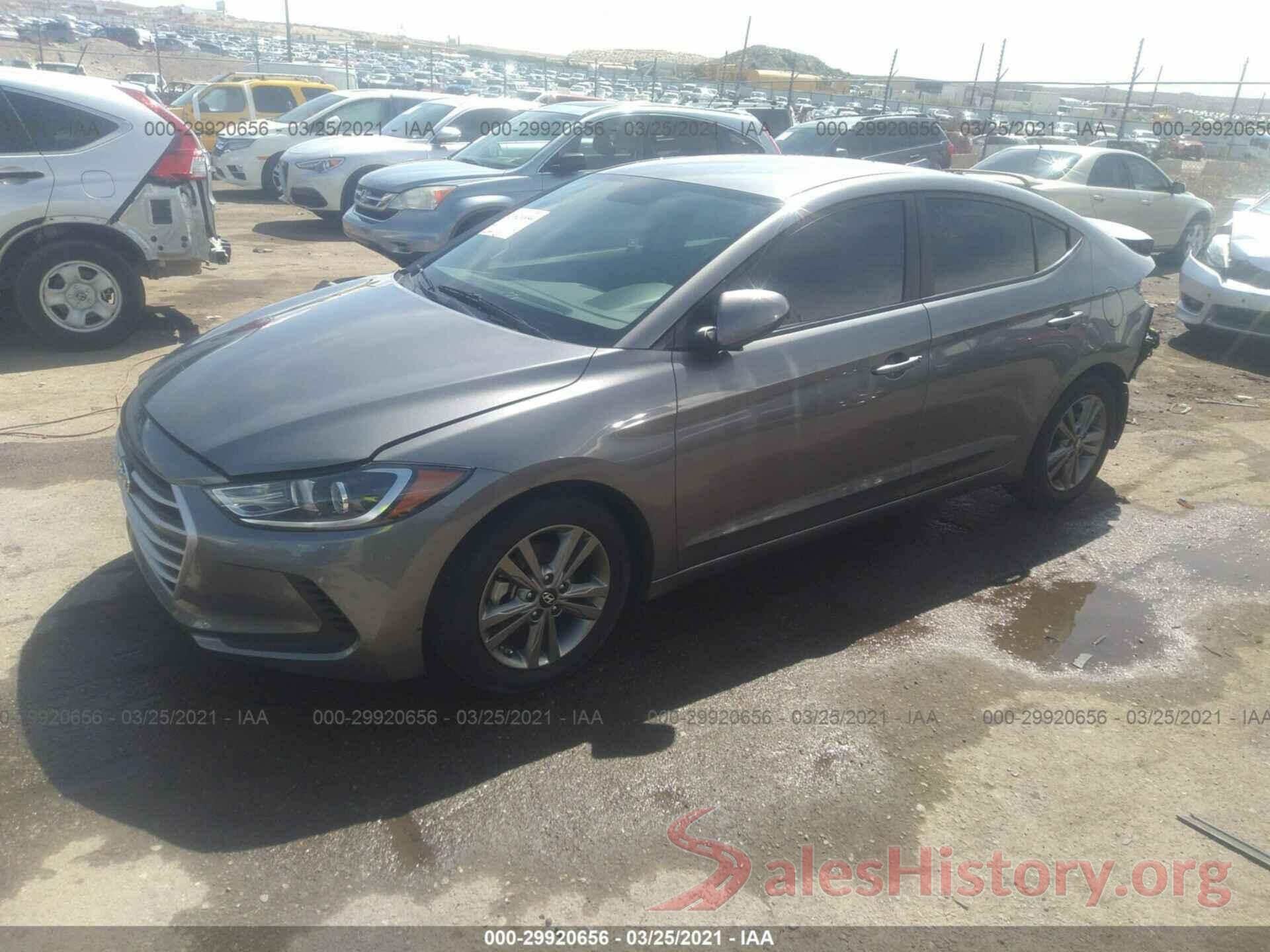 5NPD84LF2JH272765 2018 HYUNDAI ELANTRA