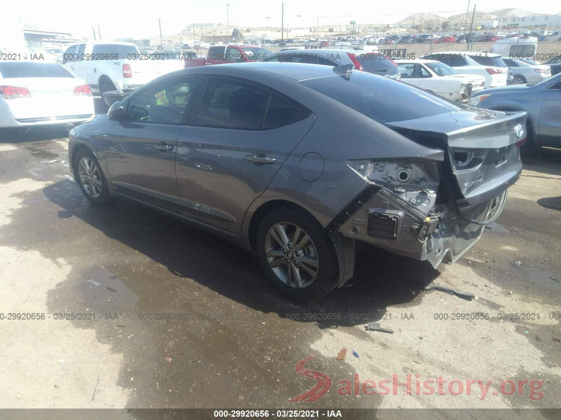 5NPD84LF2JH272765 2018 HYUNDAI ELANTRA