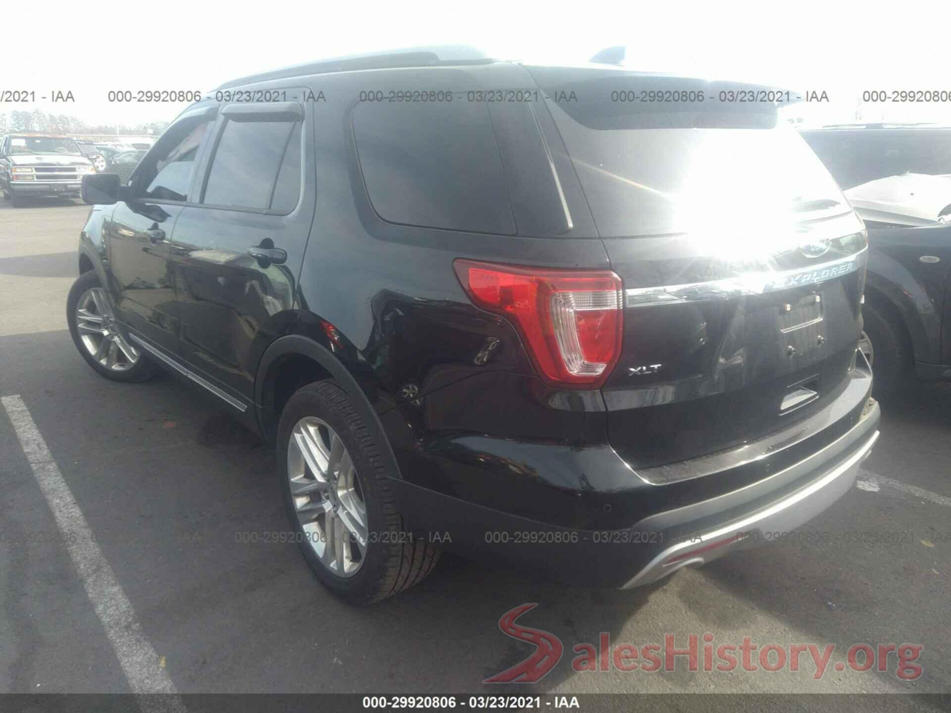 1FM5K8D89HGC81972 2017 FORD EXPLORER