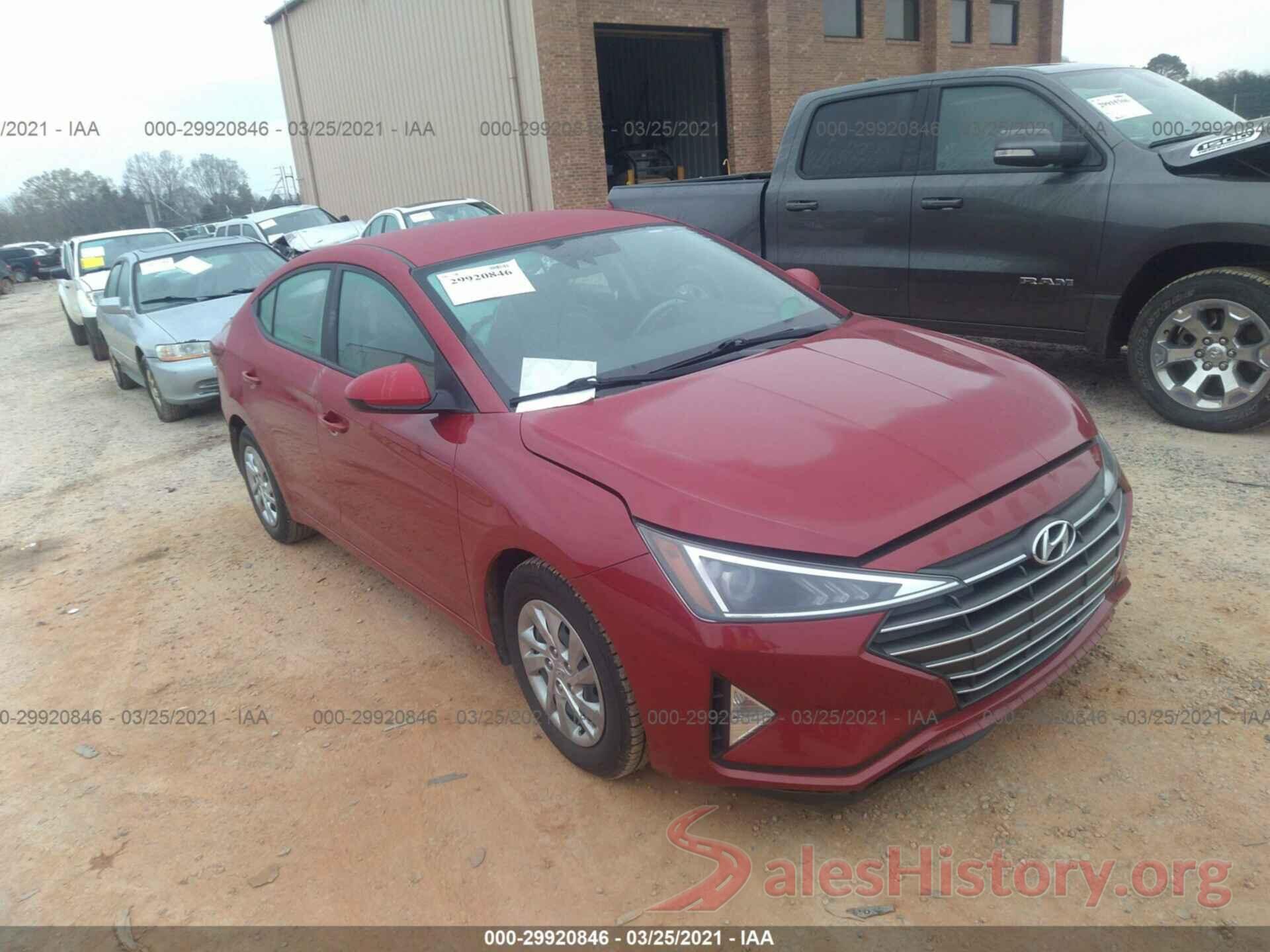 KMHD74LFXLU899169 2020 HYUNDAI ELANTRA