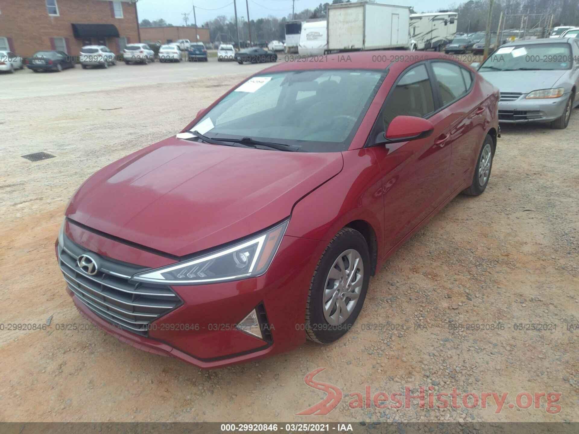 KMHD74LFXLU899169 2020 HYUNDAI ELANTRA