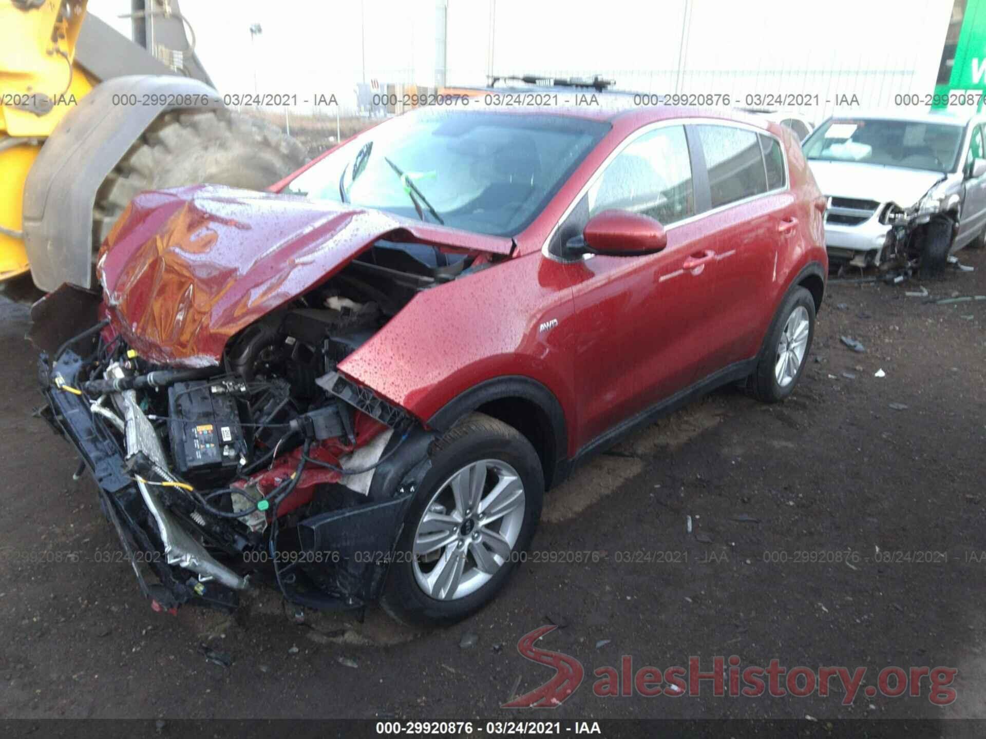 KNDPMCAC4K7614394 2019 KIA SPORTAGE