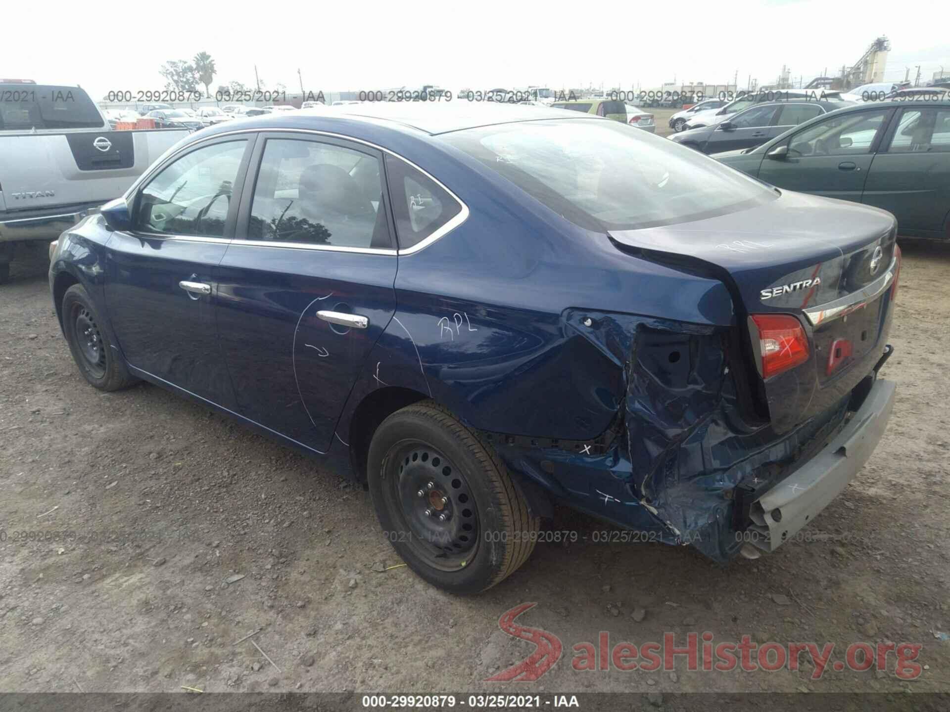 3N1AB7AP4KY213886 2019 NISSAN SENTRA