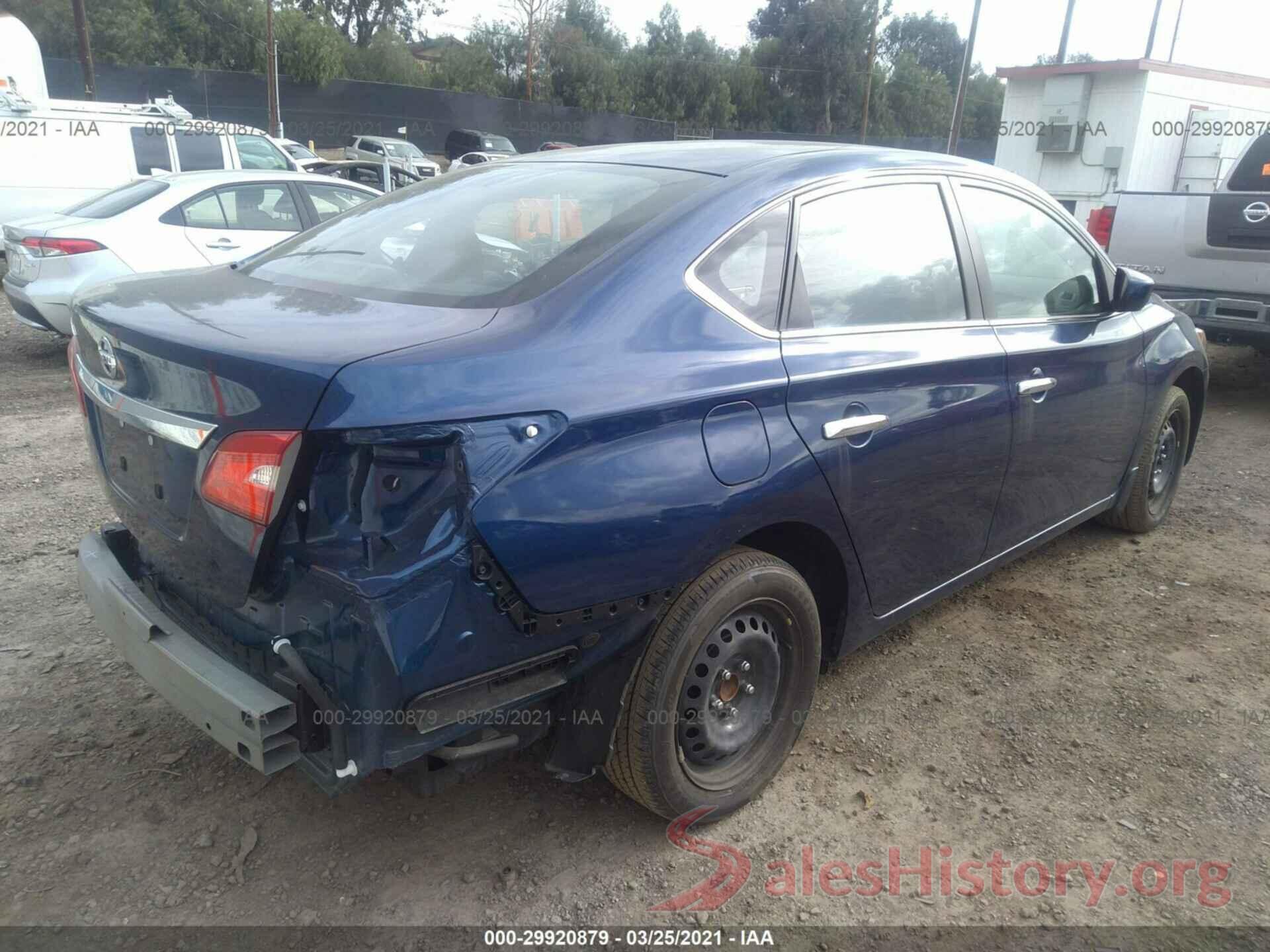 3N1AB7AP4KY213886 2019 NISSAN SENTRA