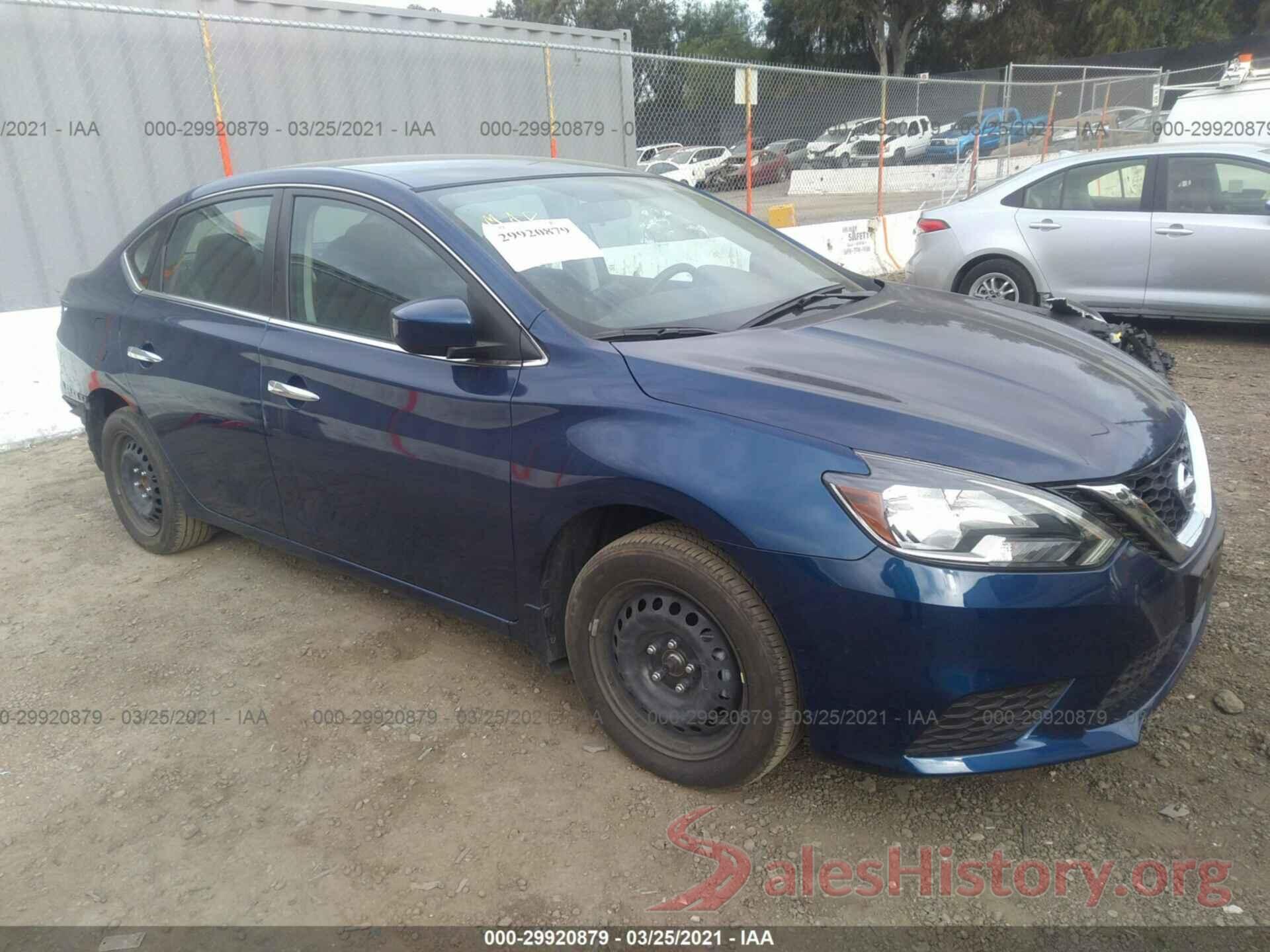 3N1AB7AP4KY213886 2019 NISSAN SENTRA