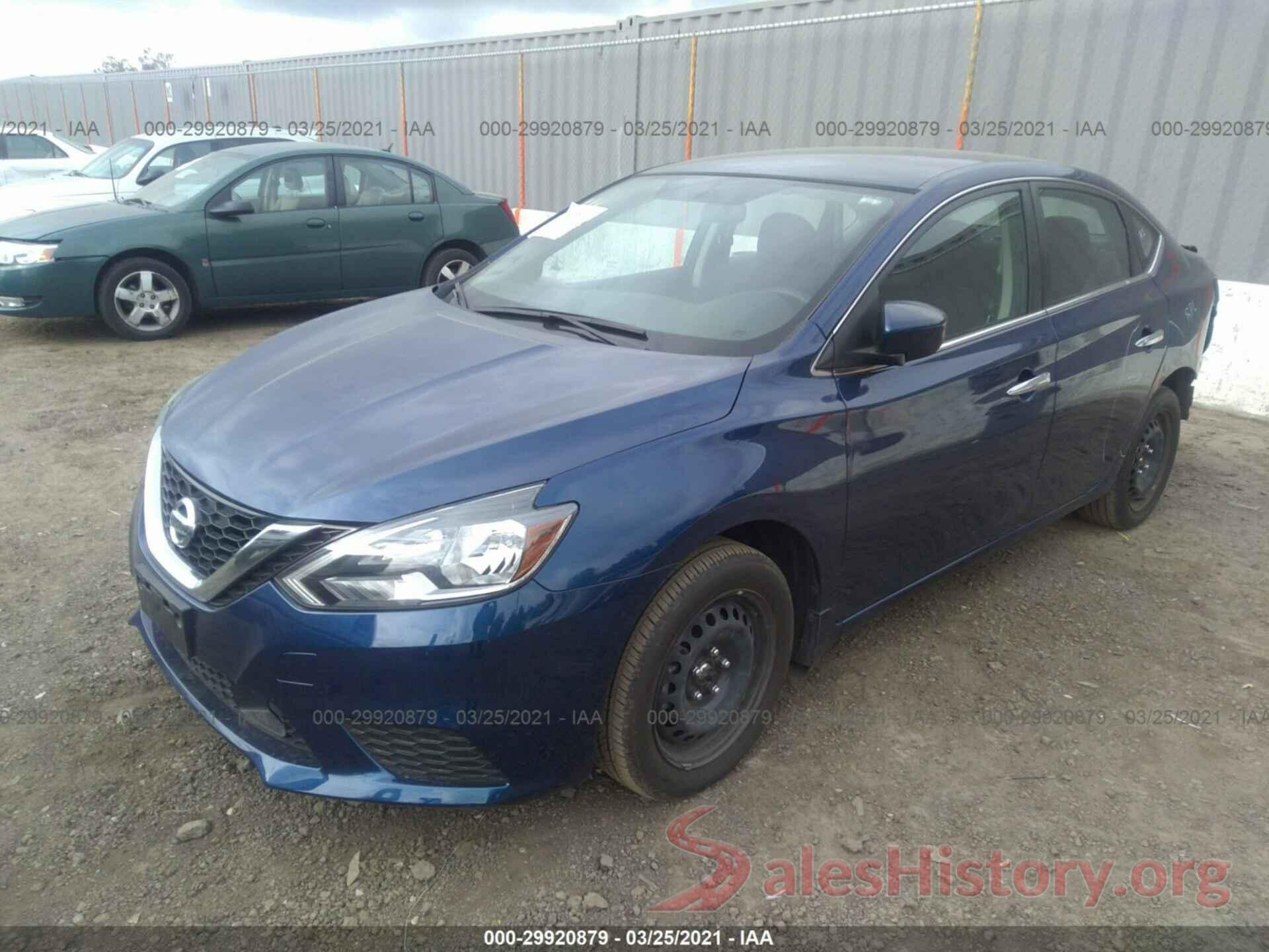 3N1AB7AP4KY213886 2019 NISSAN SENTRA