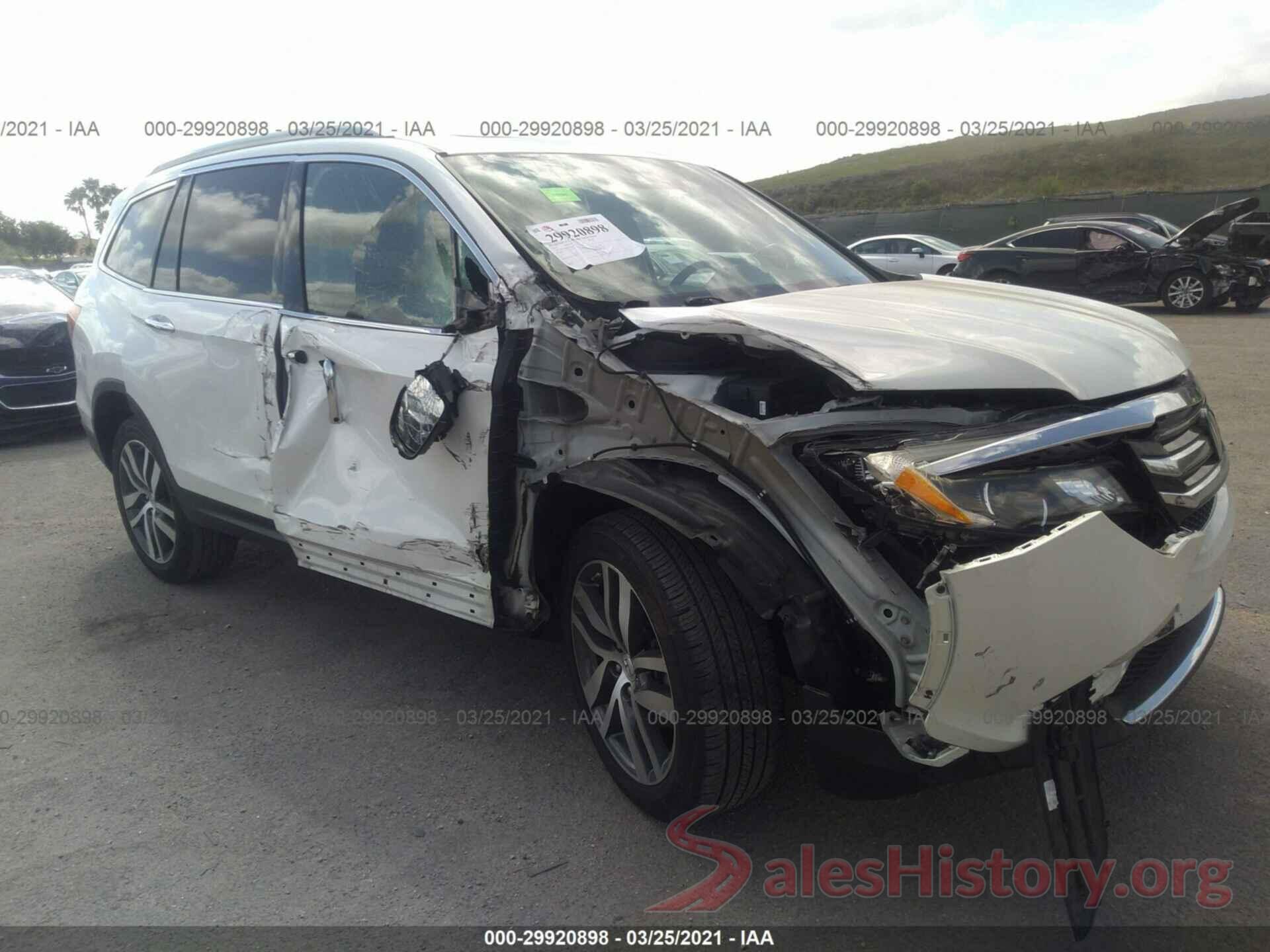 5FNYF6H00GB104394 2016 HONDA PILOT