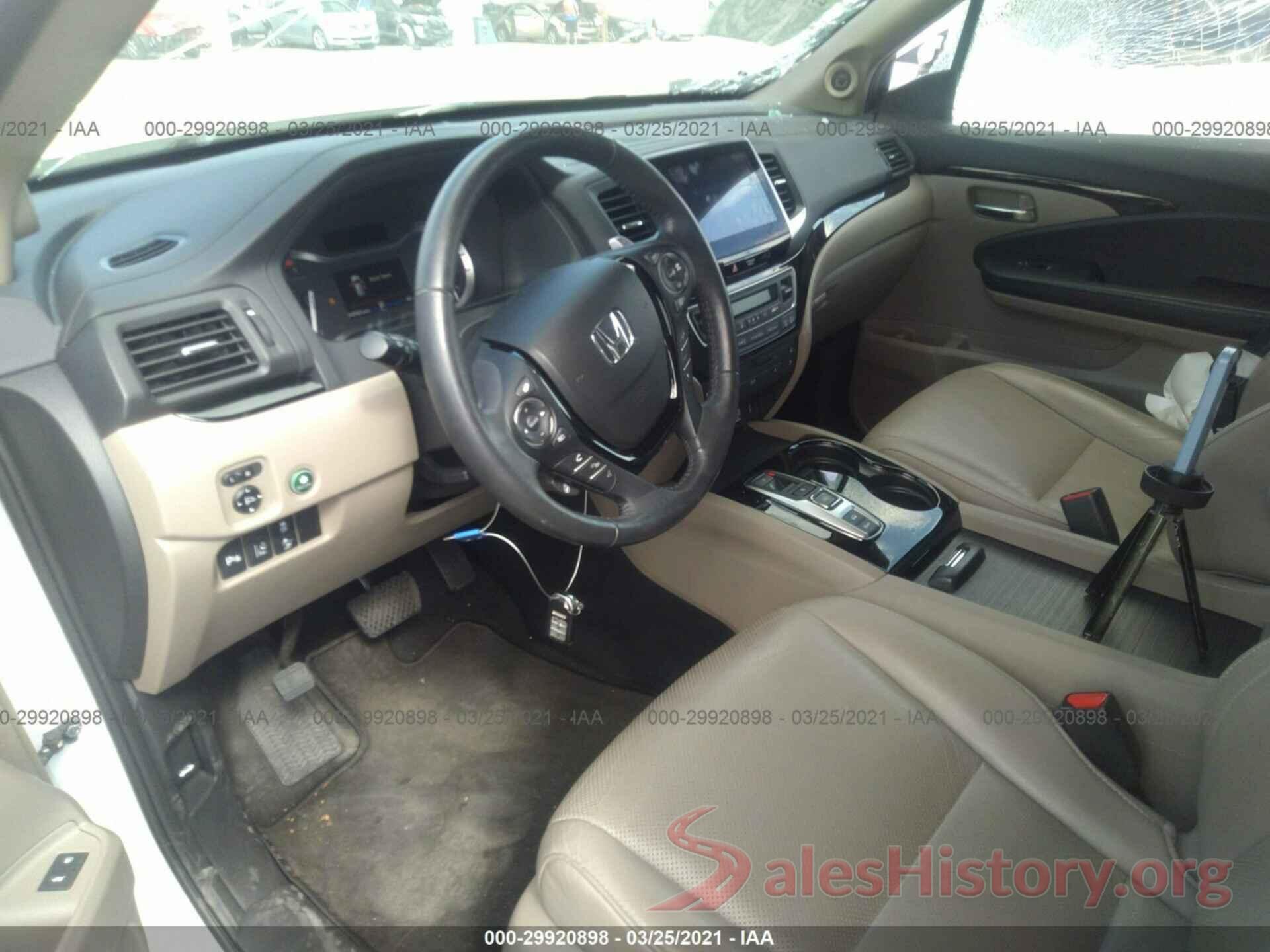 5FNYF6H00GB104394 2016 HONDA PILOT