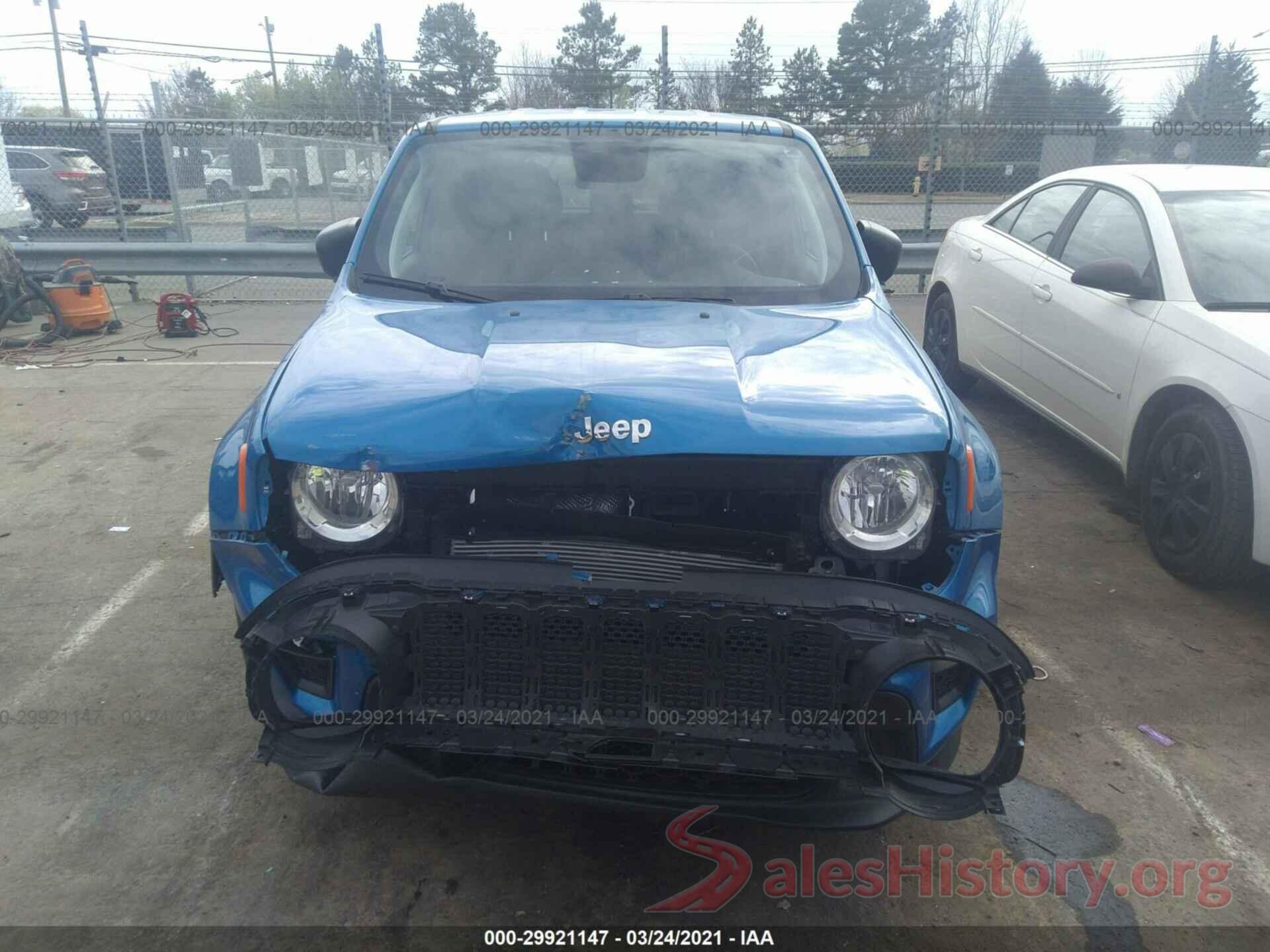 ZACNJAAB1LPL70880 2020 JEEP RENEGADE