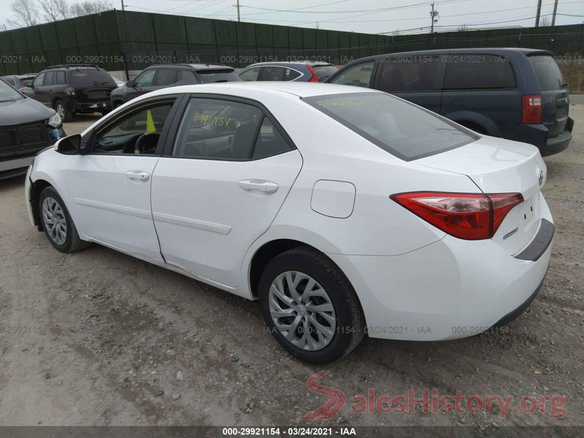 2T1BURHE0HC921587 2017 TOYOTA COROLLA