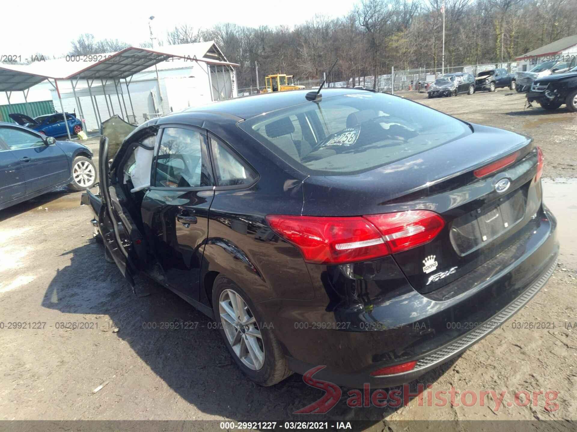 1FADP3F21JL209504 2018 FORD FOCUS