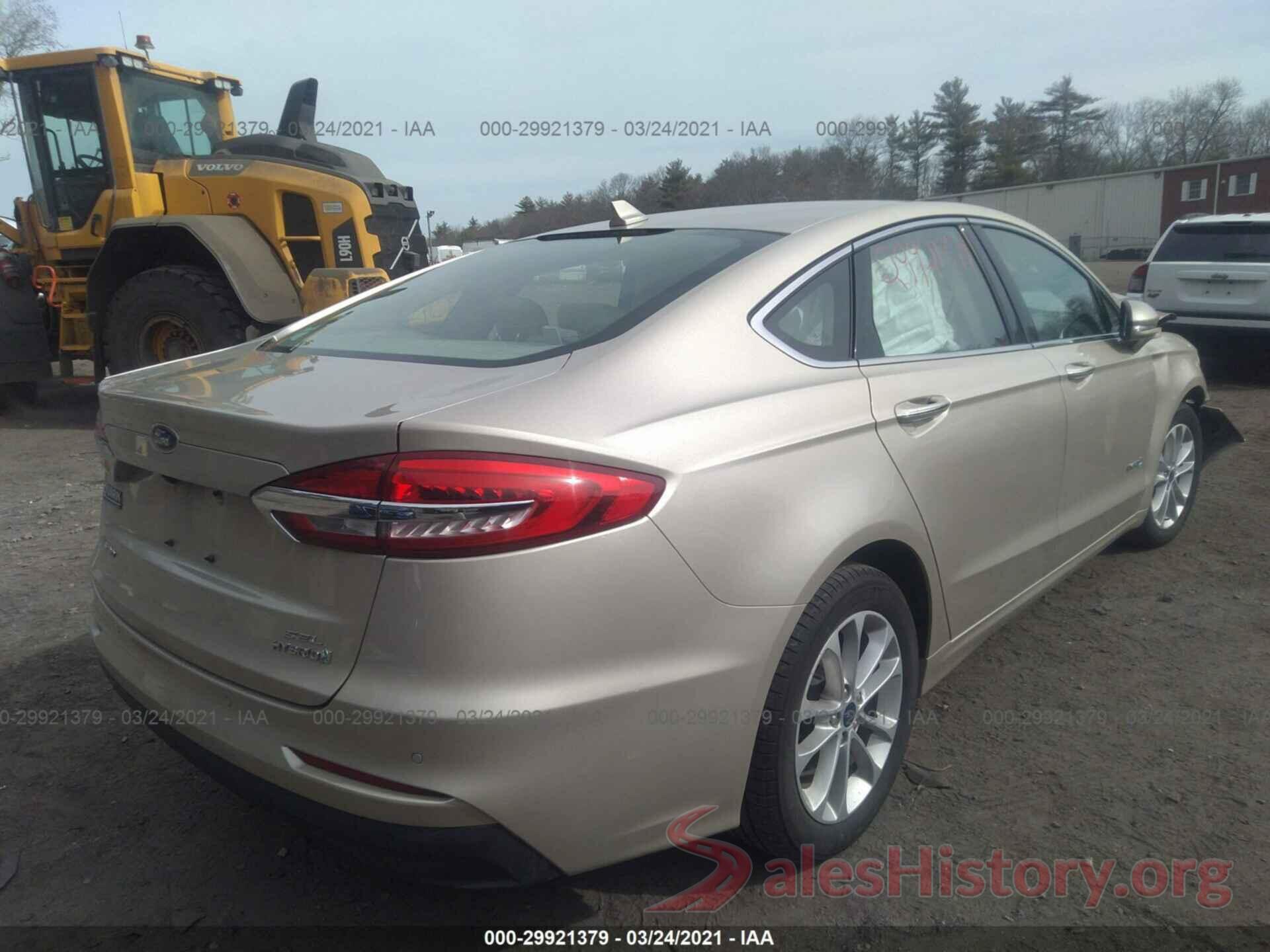 3FA6P0MU4KR256153 2019 FORD FUSION HYBRID