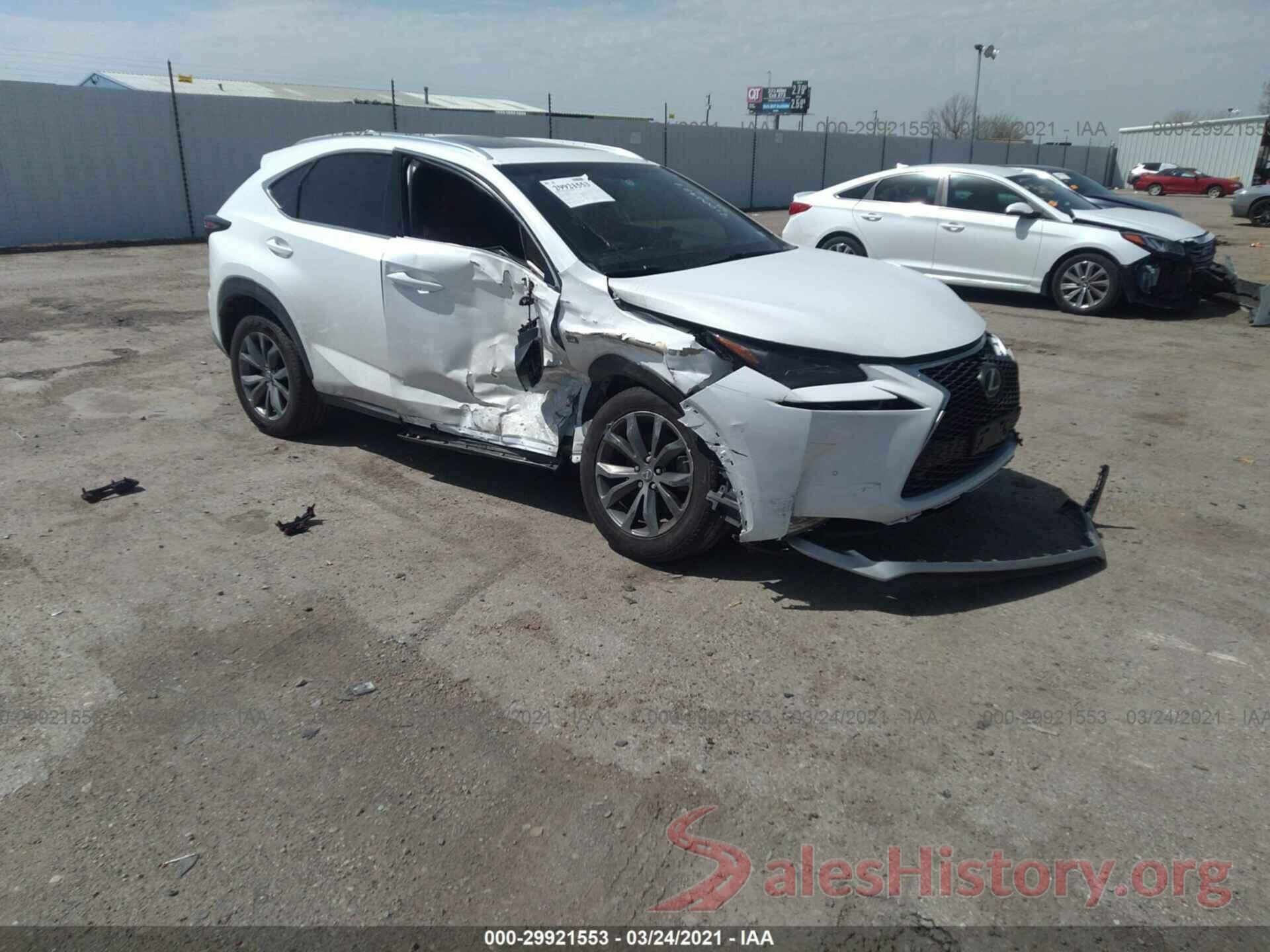 JTJYARBZ1H2076131 2017 LEXUS NX