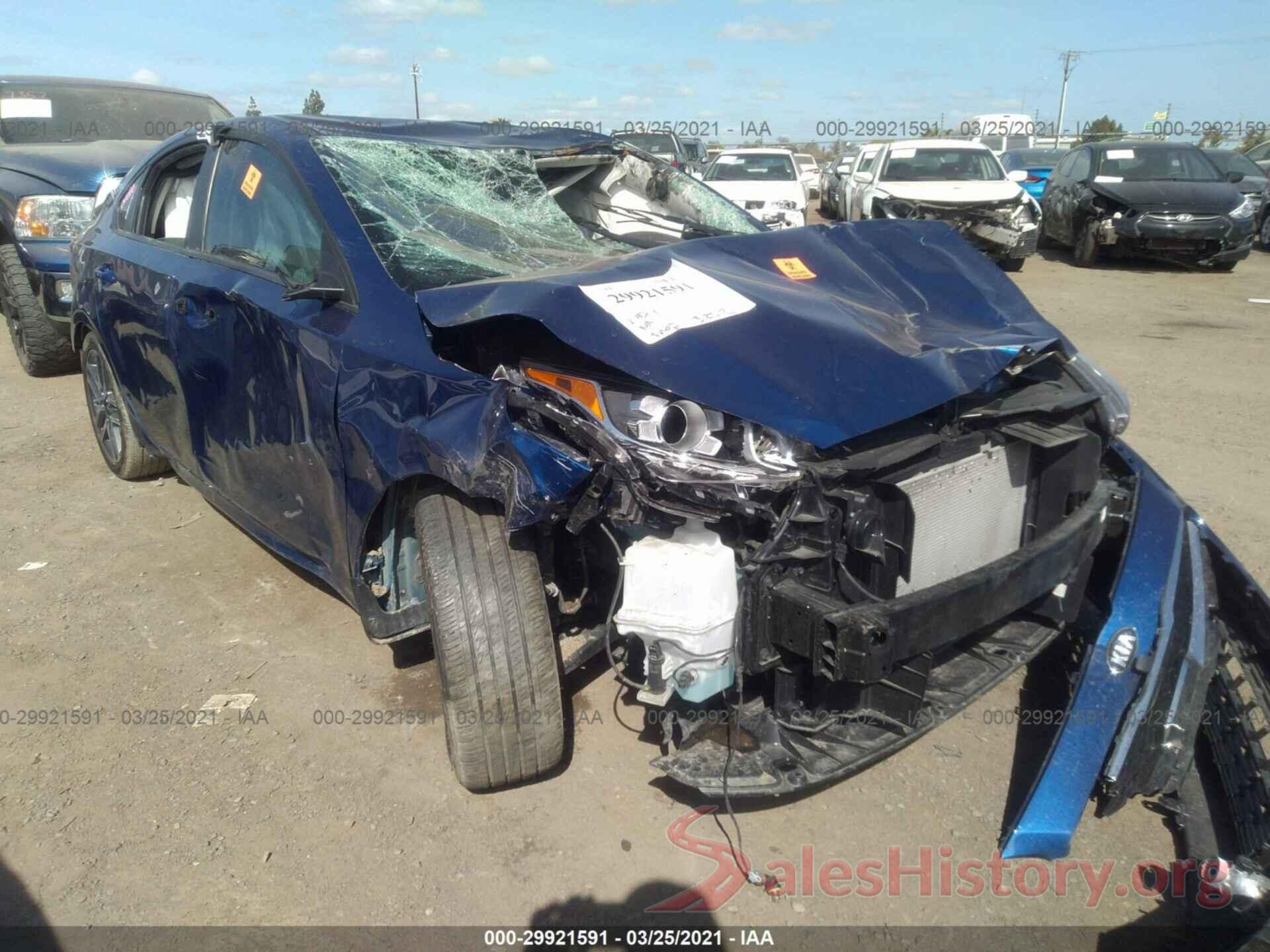 3KPF34AD6KE041091 2019 KIA FORTE