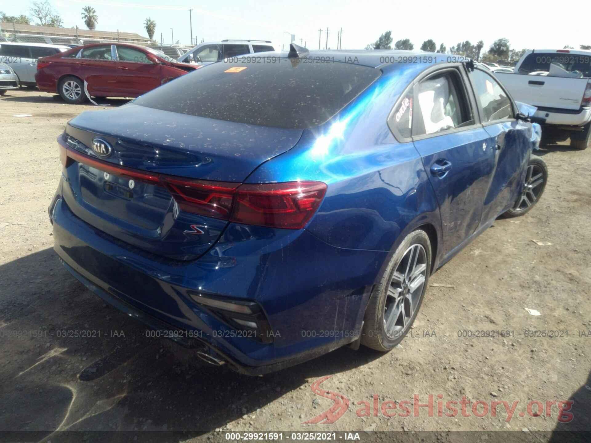 3KPF34AD6KE041091 2019 KIA FORTE