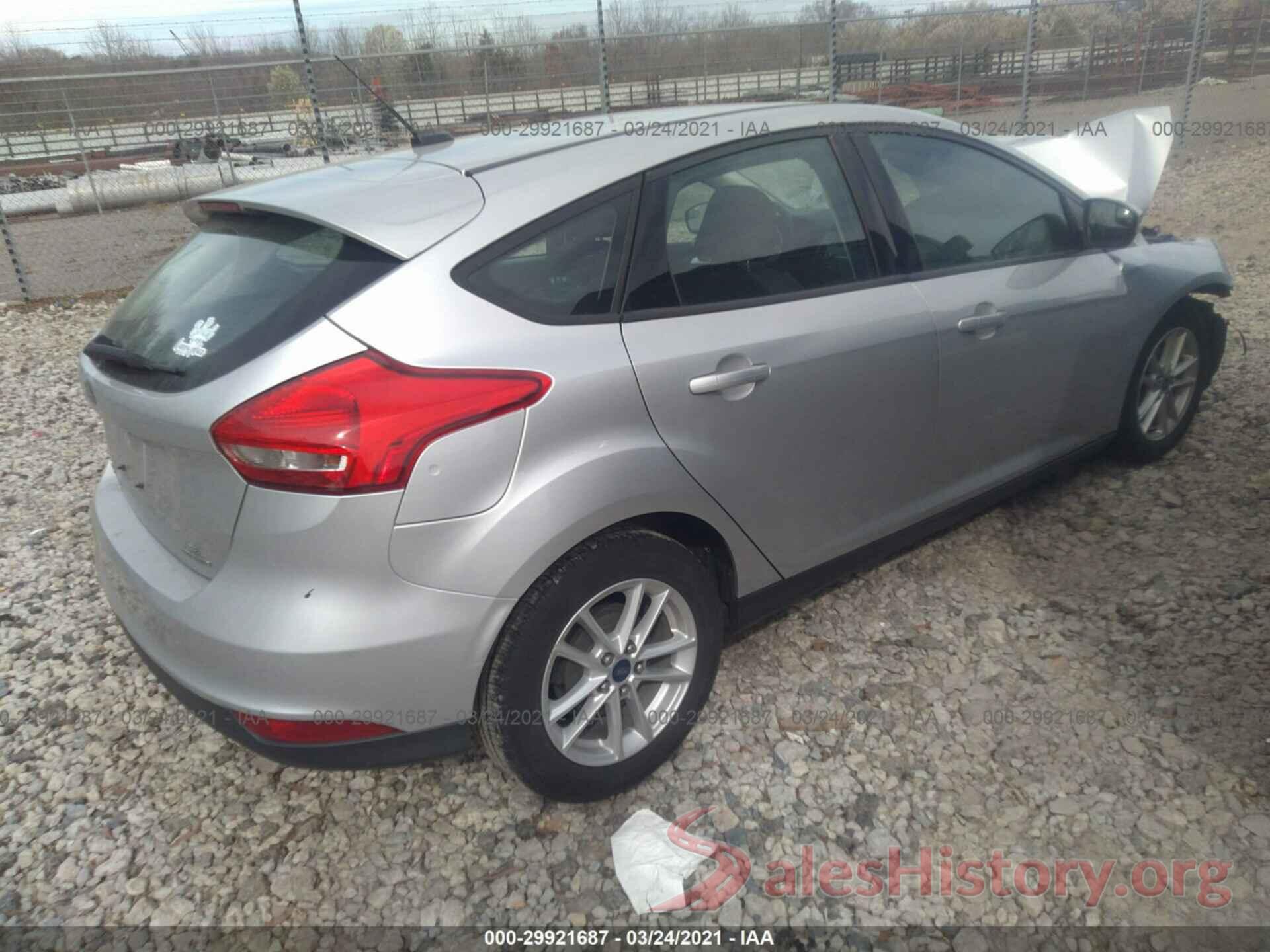 1FADP3K25GL323651 2016 FORD FOCUS