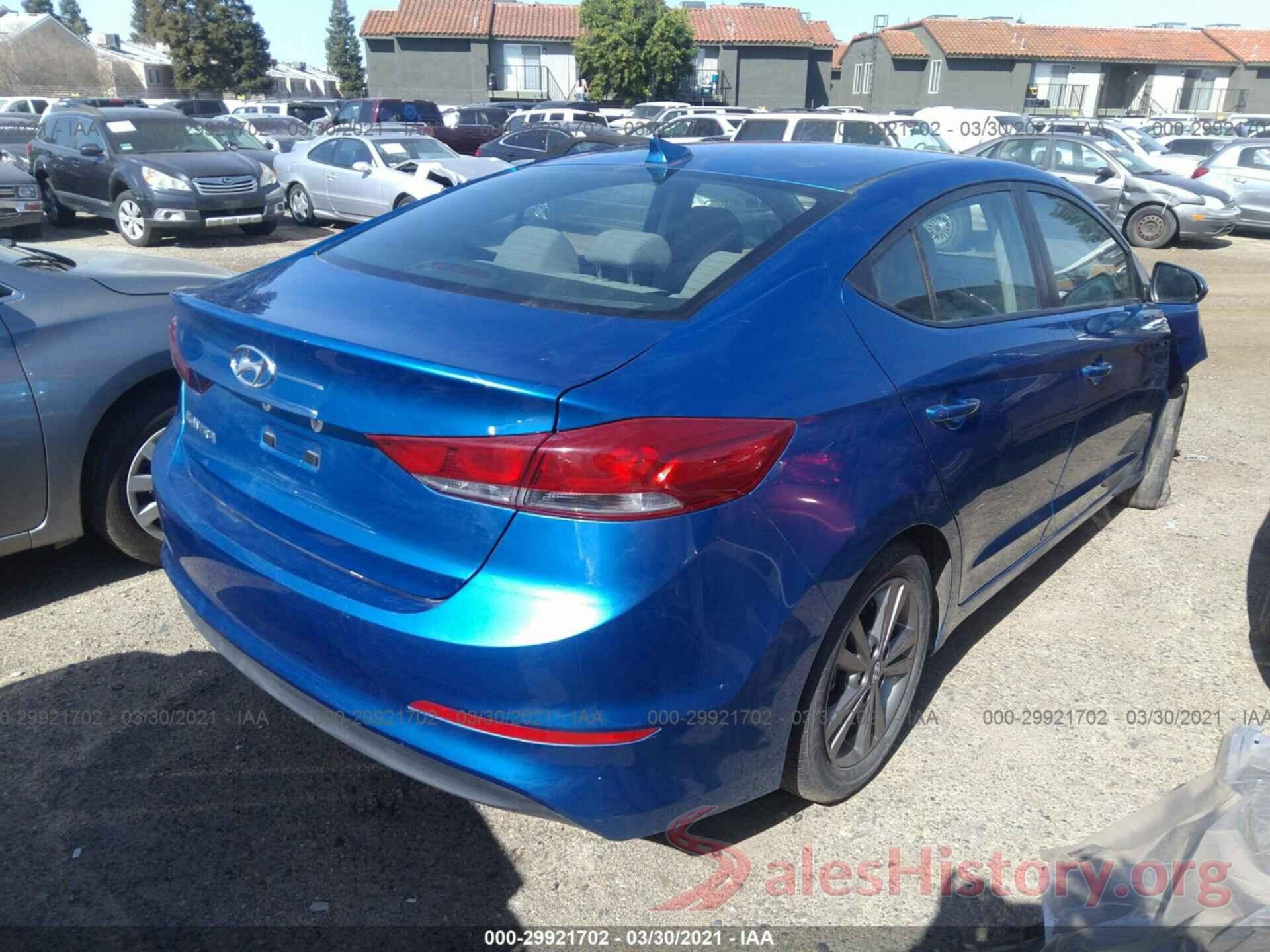 5NPD84LF3JH307636 2018 HYUNDAI ELANTRA