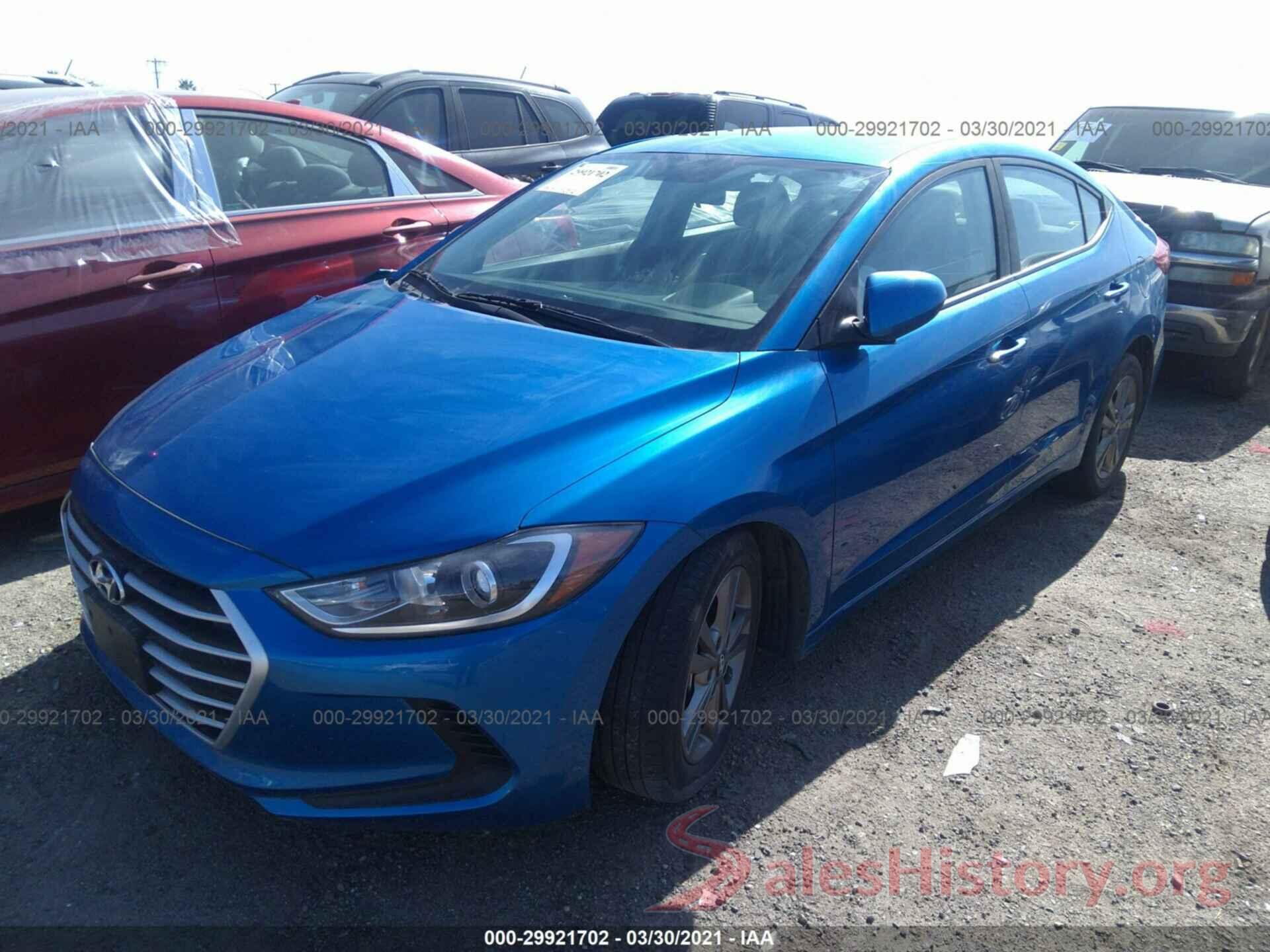 5NPD84LF3JH307636 2018 HYUNDAI ELANTRA