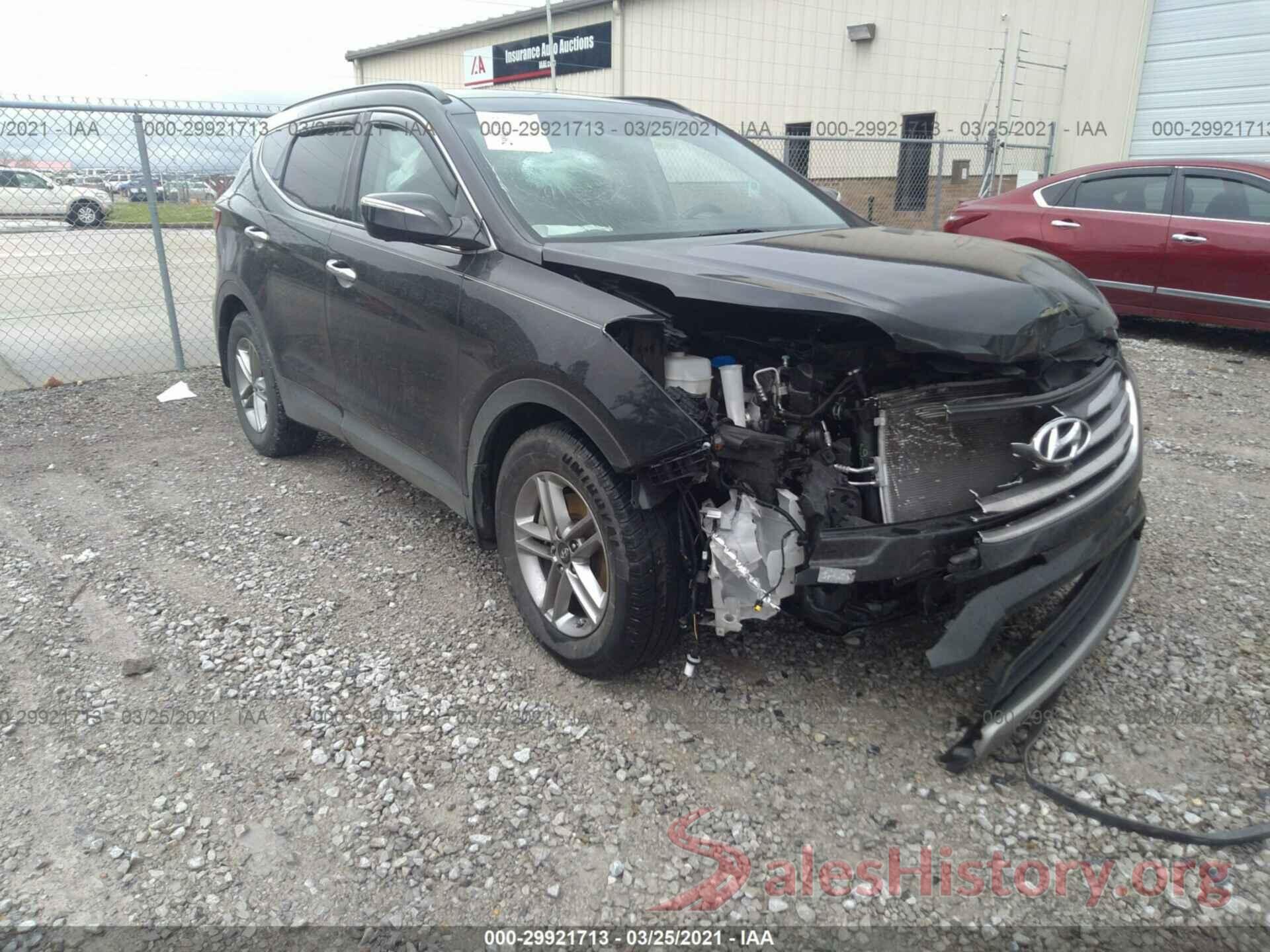 5NMZU3LB4HH047344 2017 HYUNDAI SANTA FE SPORT