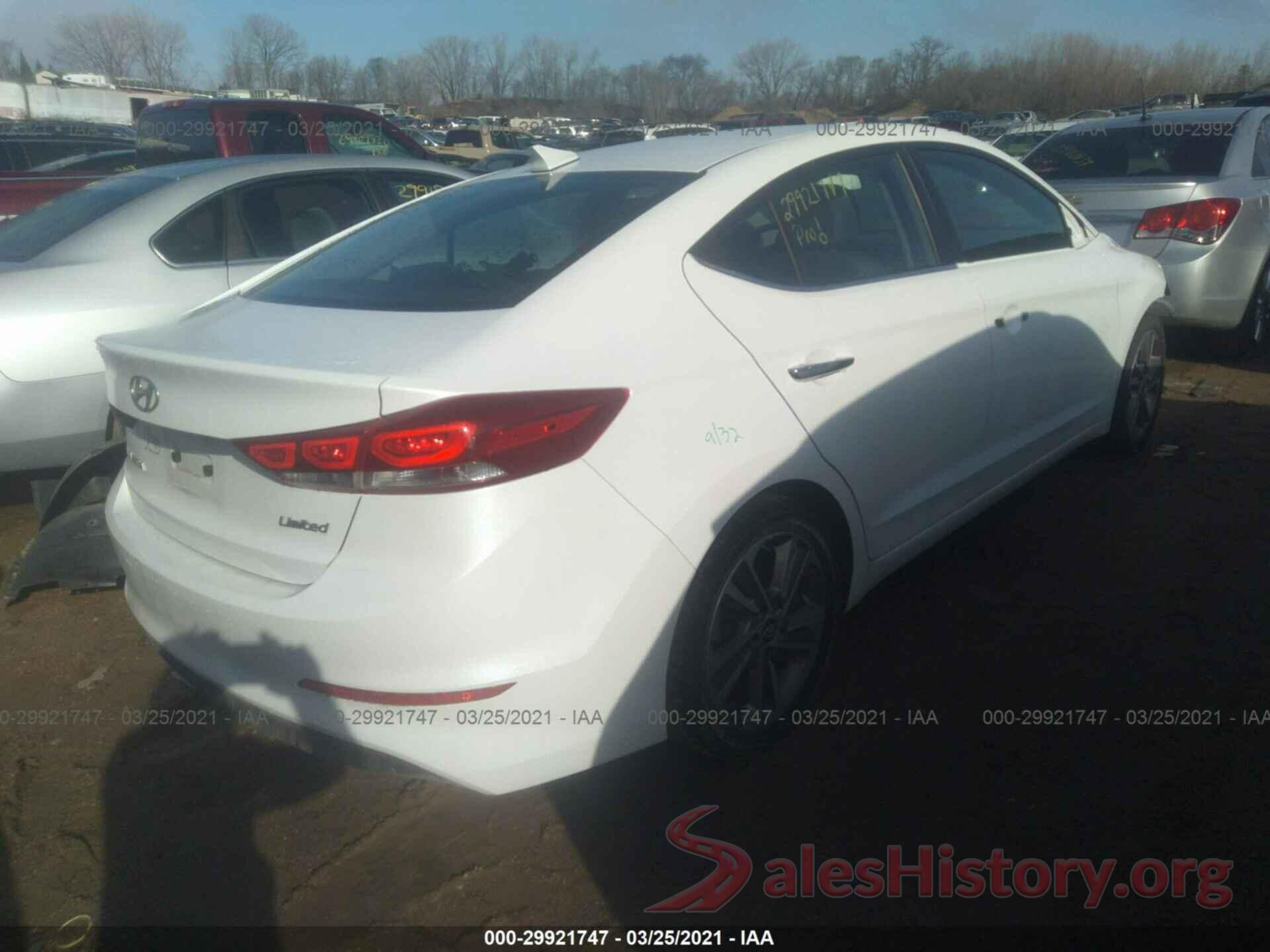 5NPD84LF0HH034603 2017 HYUNDAI ELANTRA