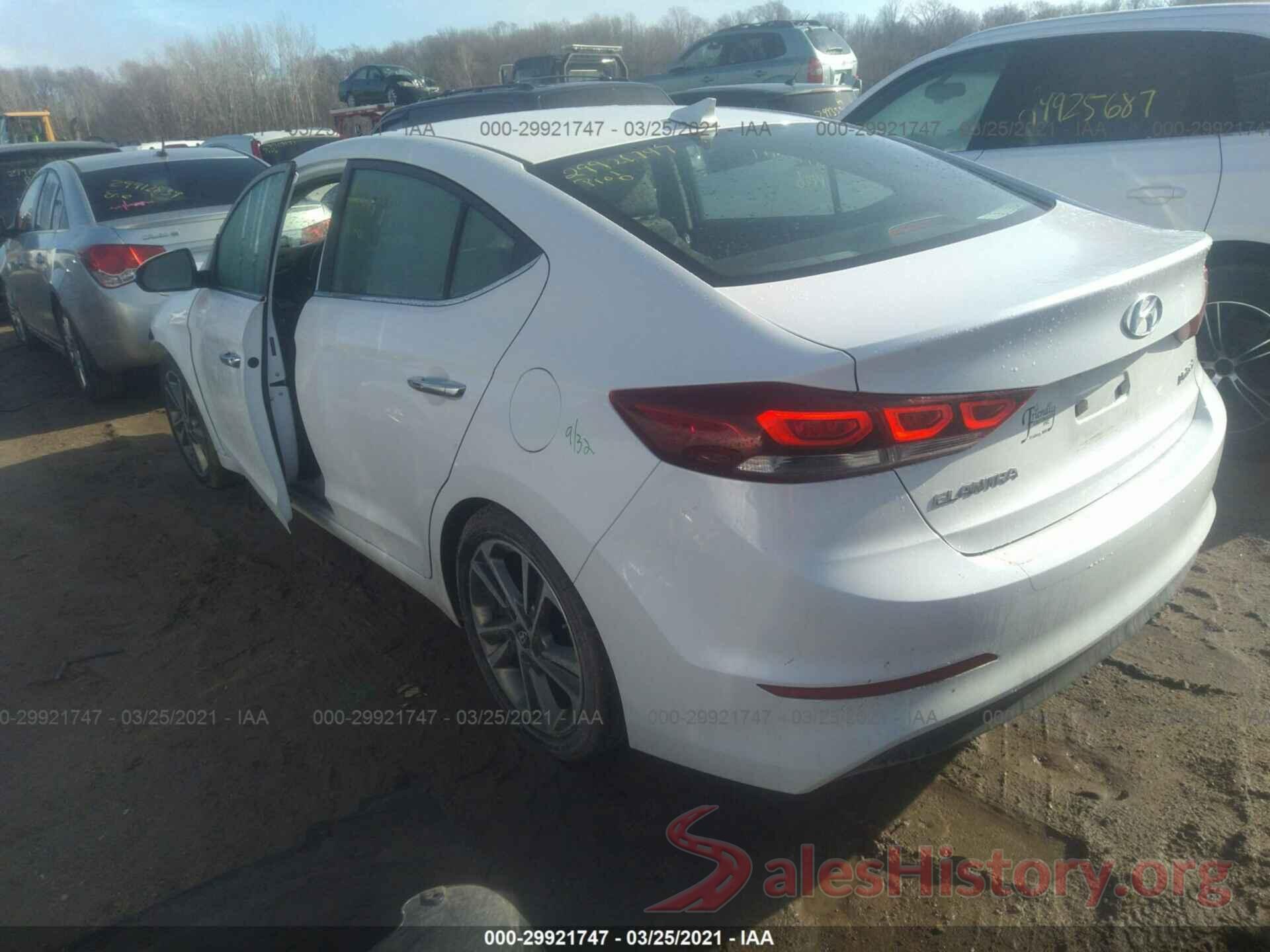 5NPD84LF0HH034603 2017 HYUNDAI ELANTRA