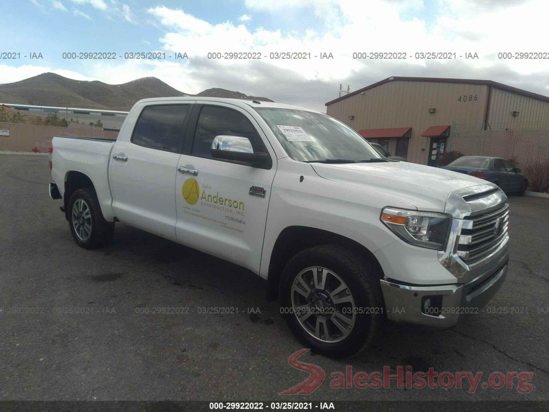 5TFAY5F13KX787756 2019 TOYOTA TUNDRA 4WD