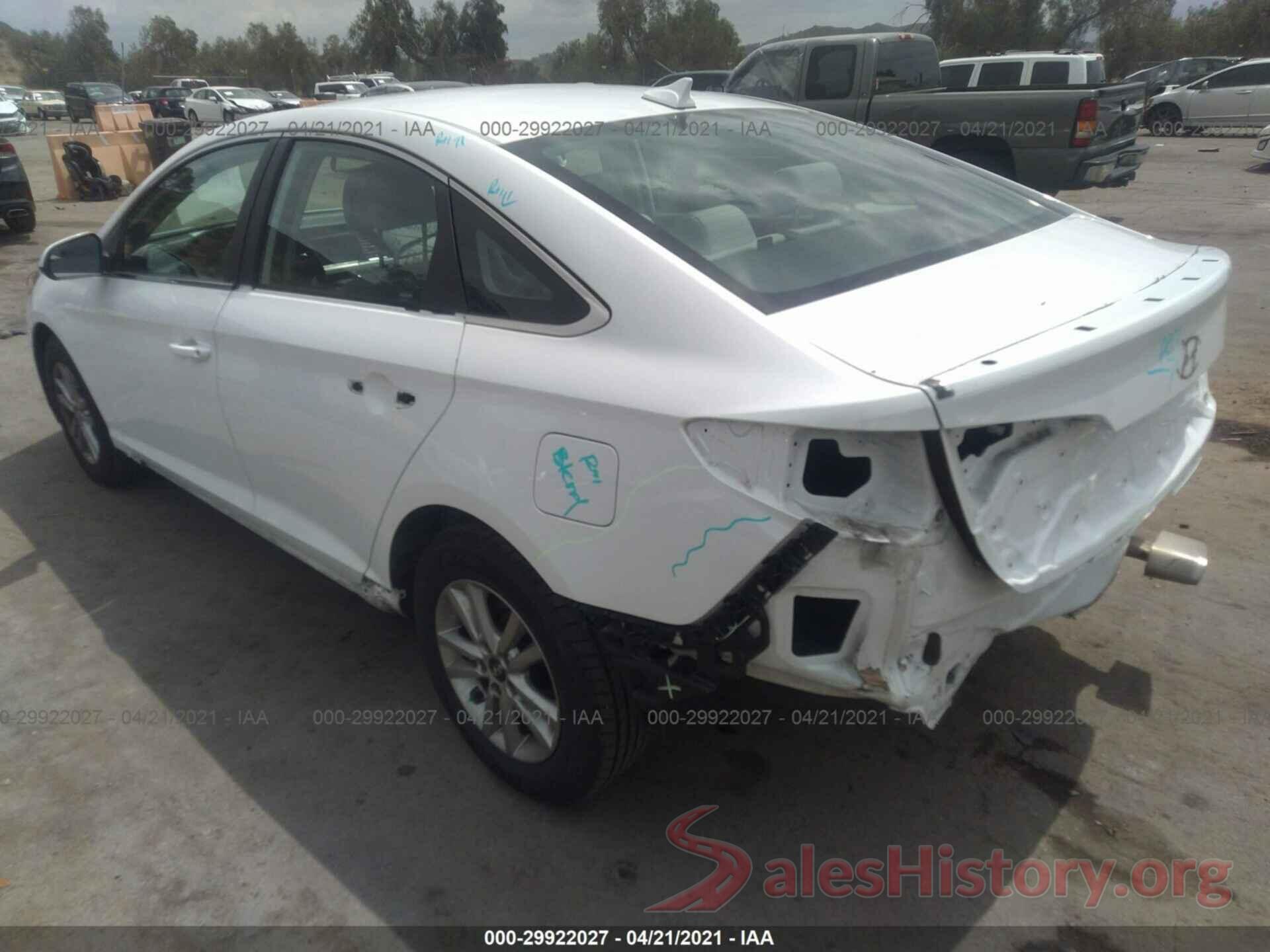 5NPE24AF2HH518930 2017 HYUNDAI SONATA