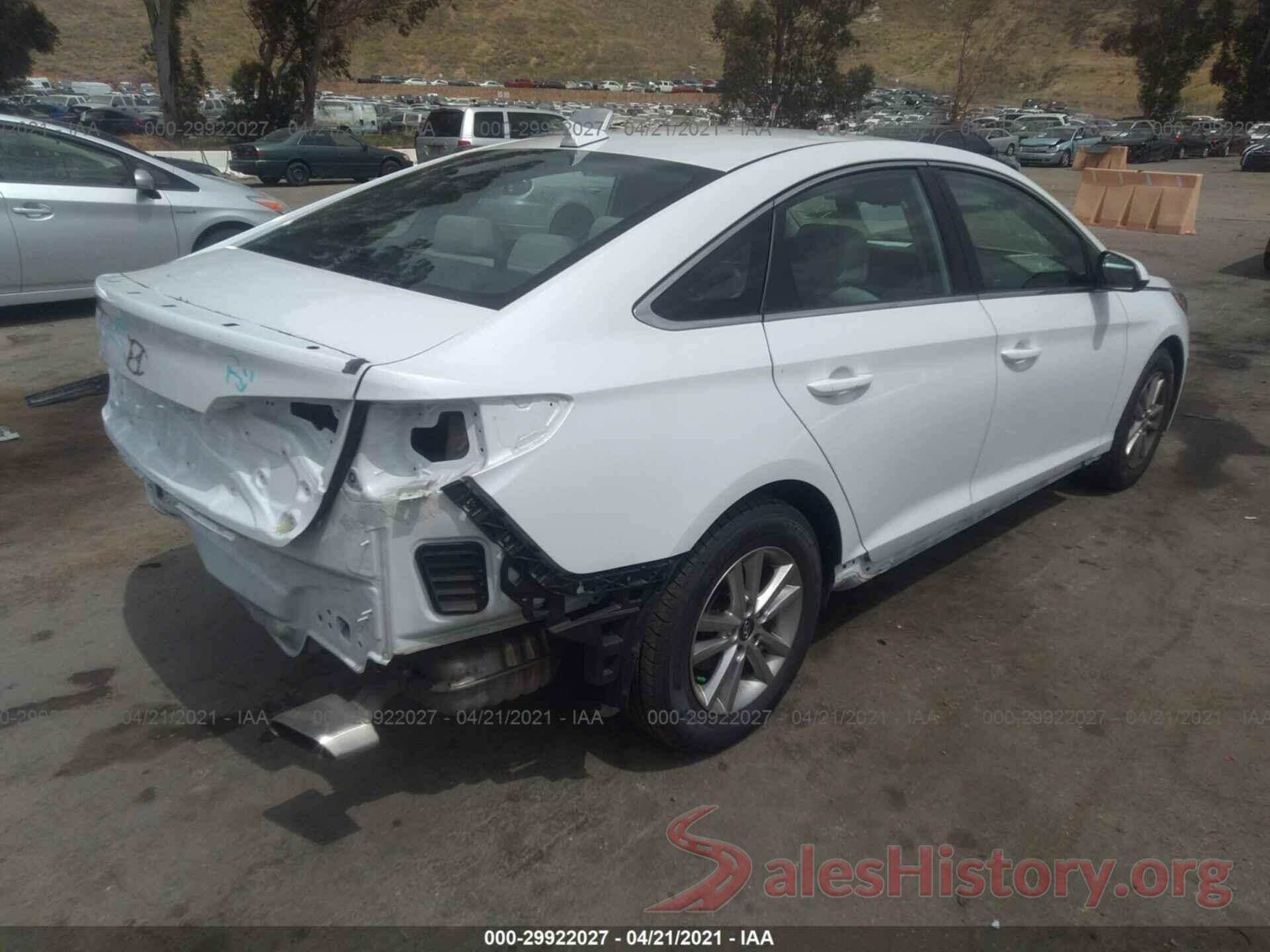 5NPE24AF2HH518930 2017 HYUNDAI SONATA