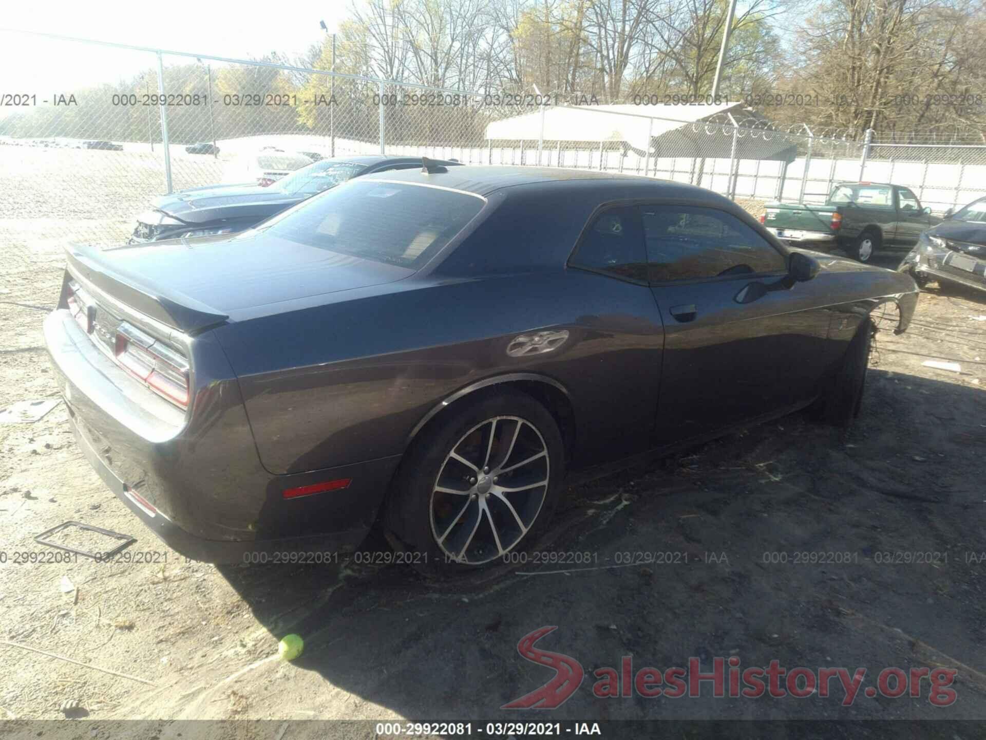 2C3CDZFJ6GH185459 2016 DODGE CHALLENGER