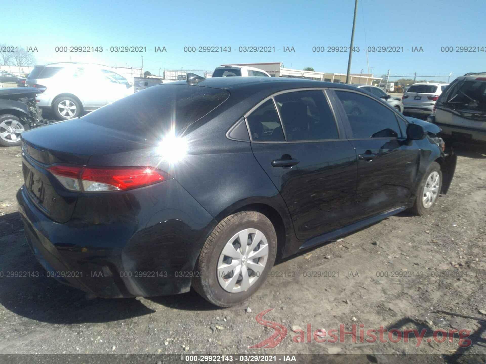 JTDDPMAE2MJ143062 2021 TOYOTA COROLLA