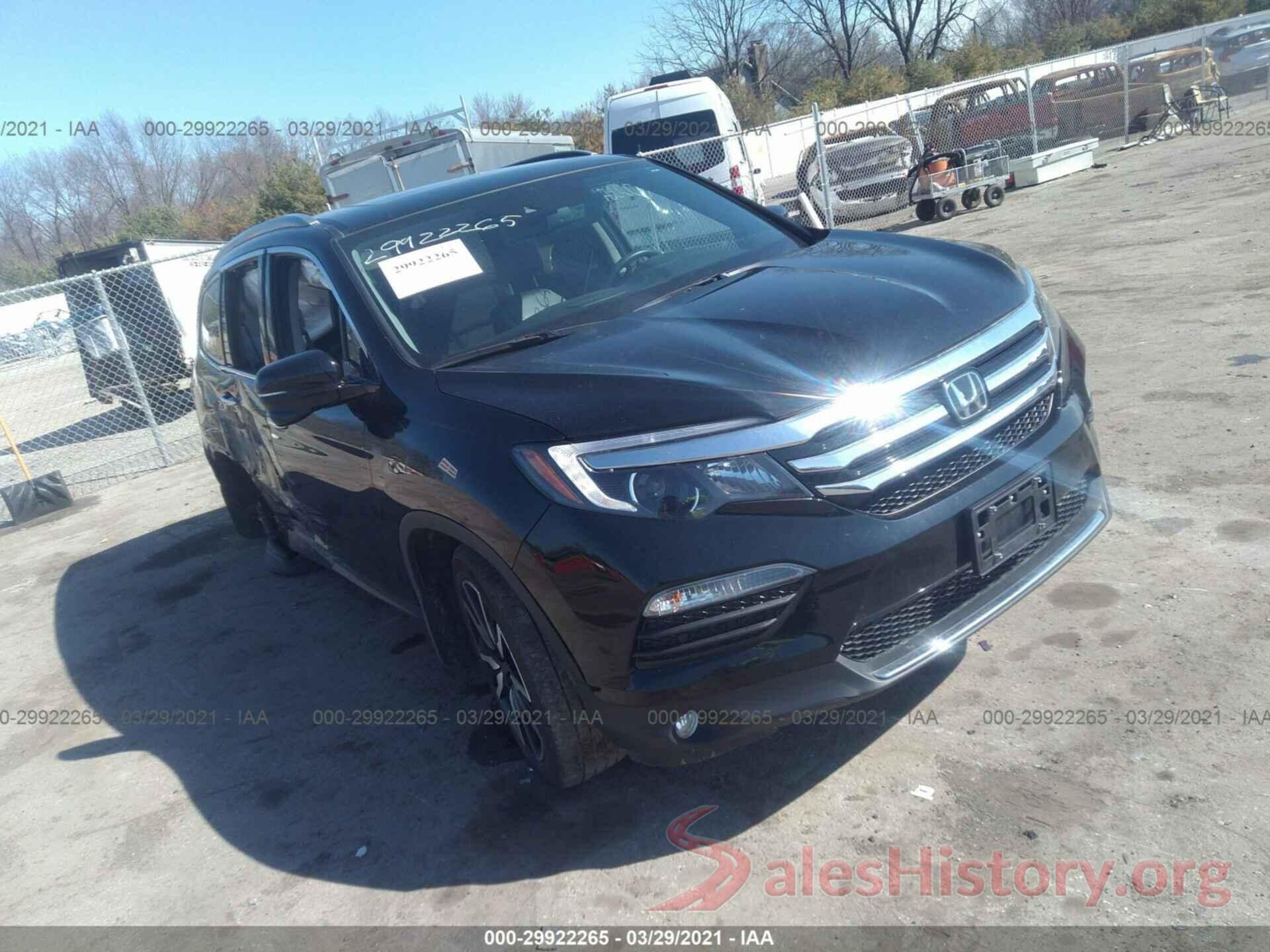 5FNYF6H96JB060553 2018 HONDA PILOT