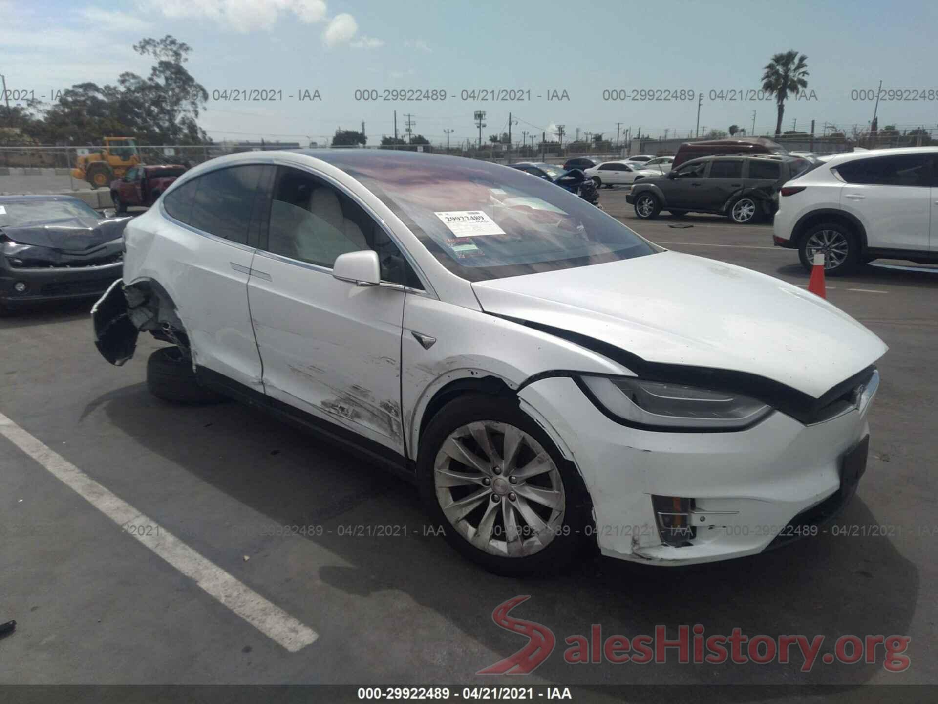 5YJXCDE24HF052171 2017 TESLA MODEL X