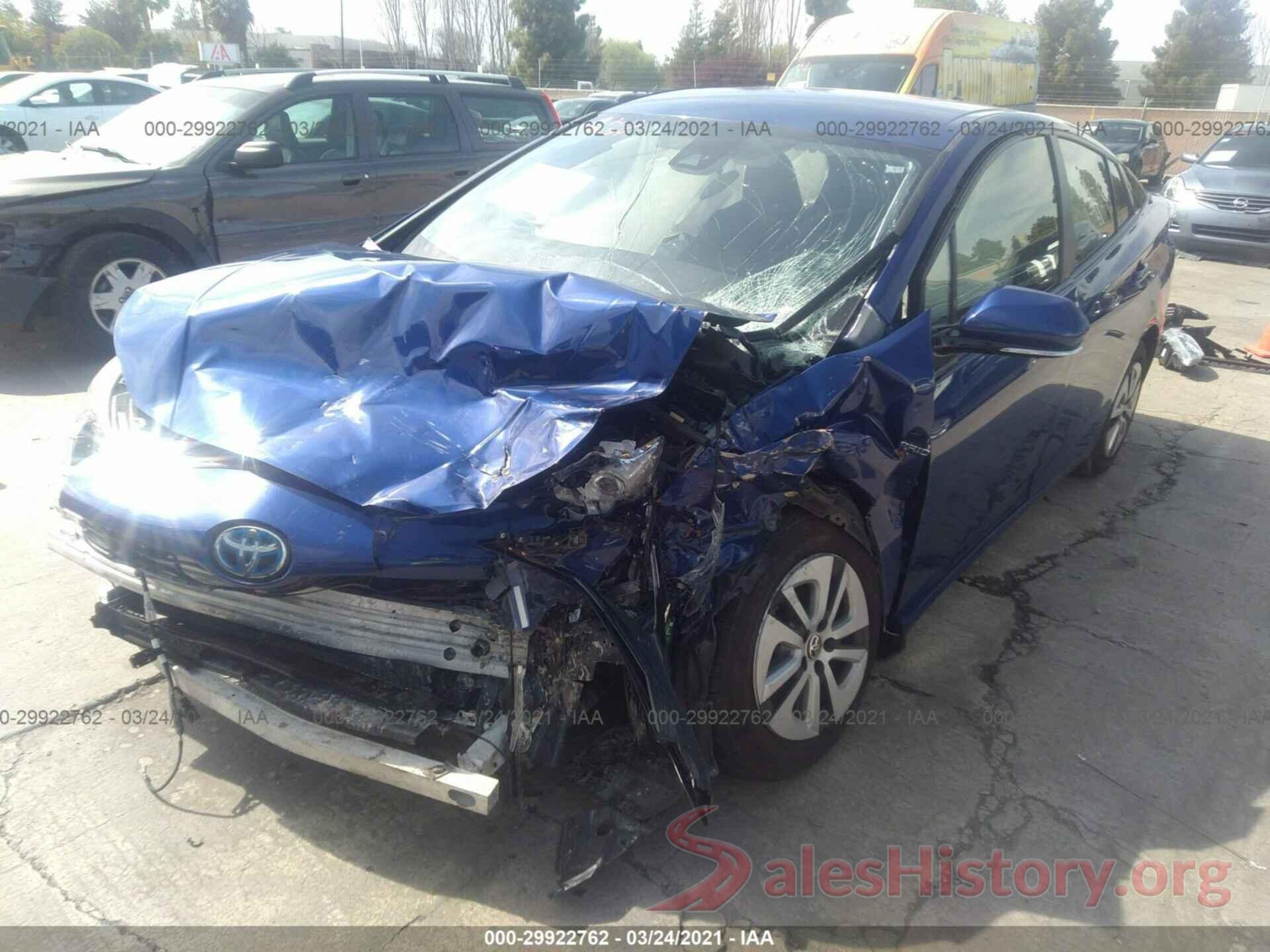 JTDKBRFU3J3071985 2018 TOYOTA PRIUS