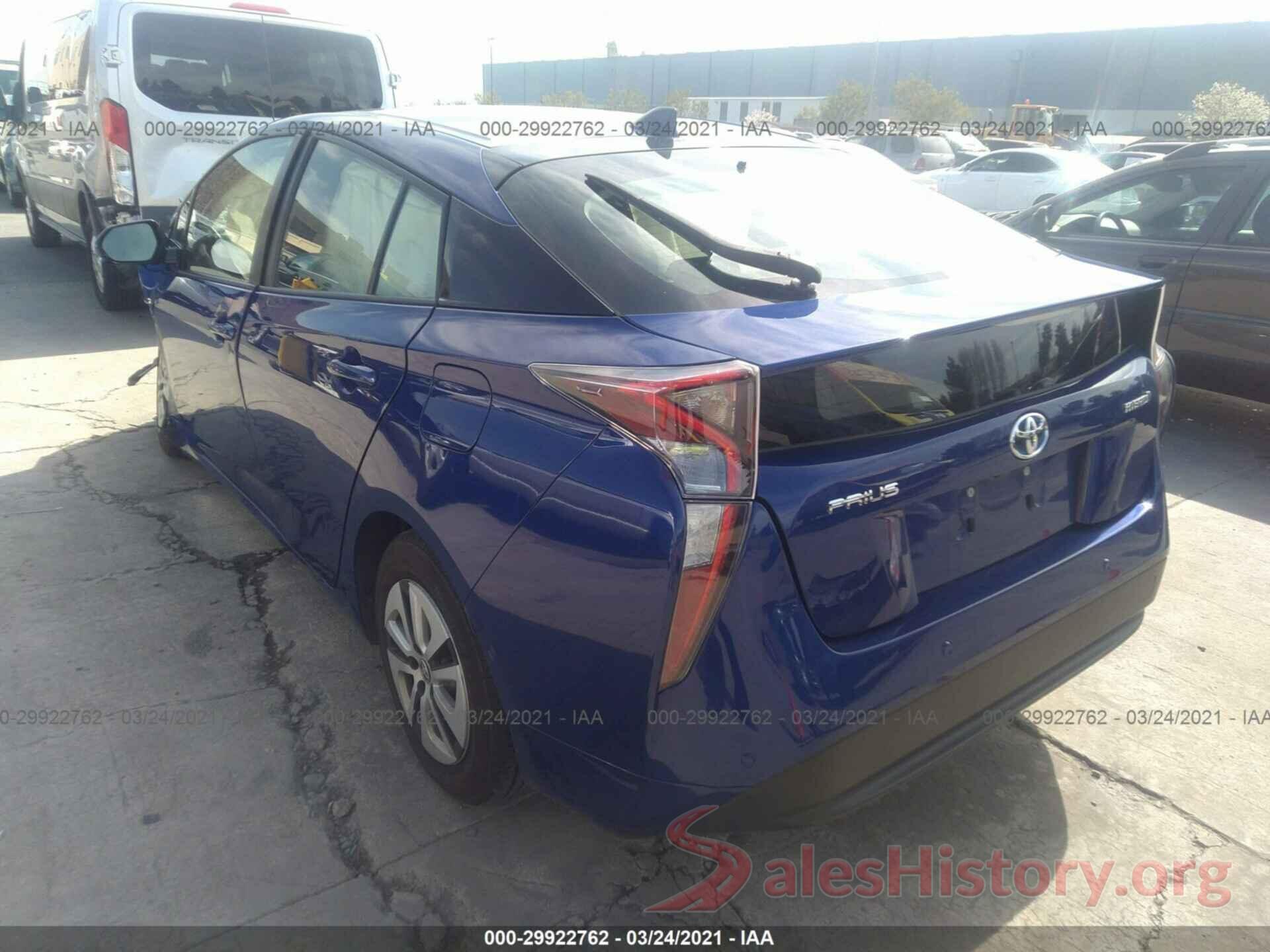 JTDKBRFU3J3071985 2018 TOYOTA PRIUS