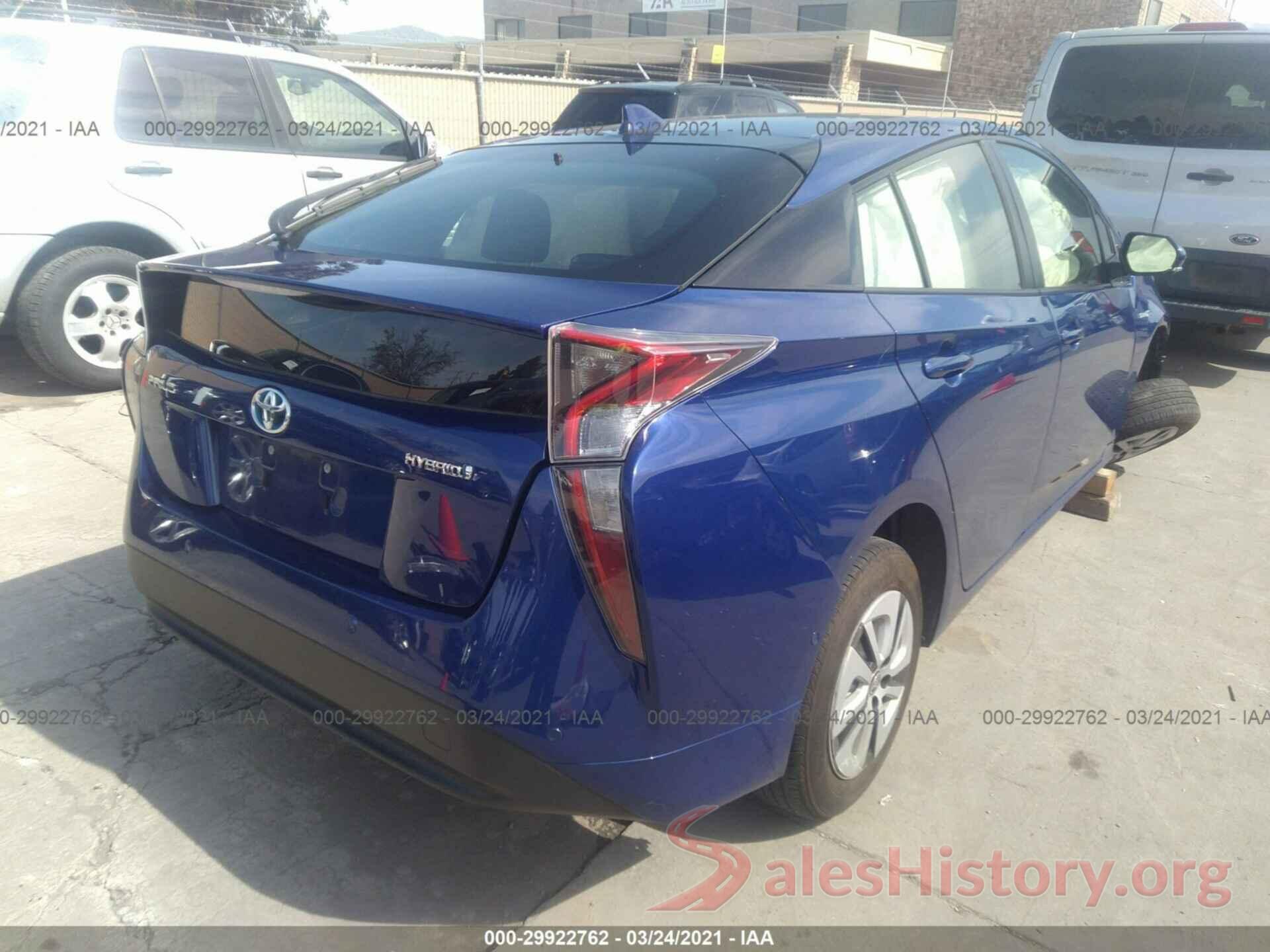 JTDKBRFU3J3071985 2018 TOYOTA PRIUS