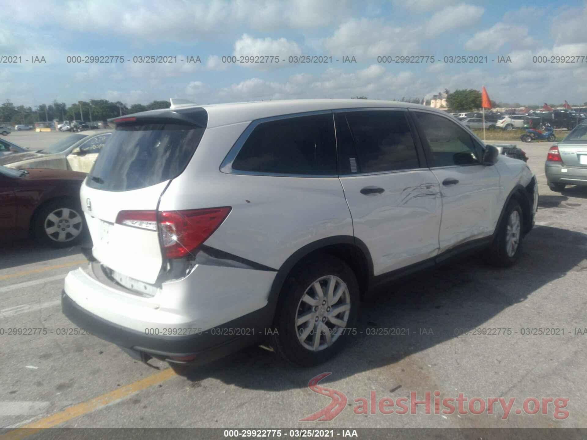 5FNYF5H19KB001888 2019 HONDA PILOT