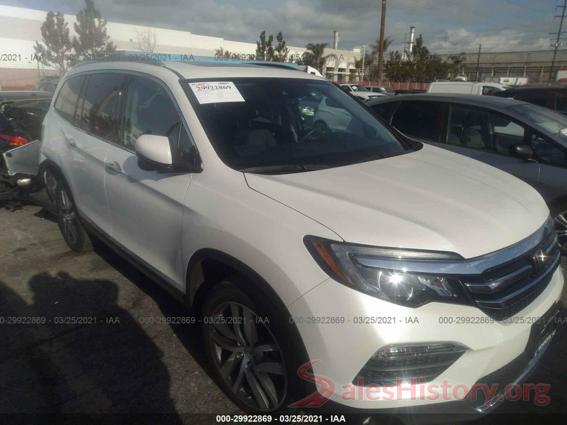 5FNYF6H9XJB059860 2018 HONDA PILOT