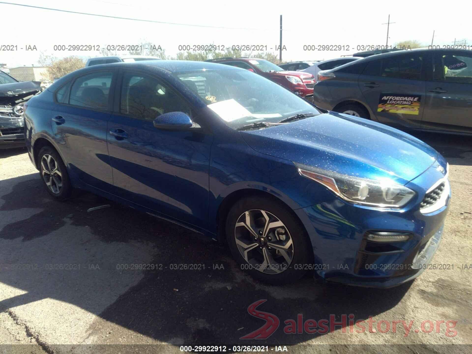 3KPF24AD7KE049963 2019 KIA FORTE