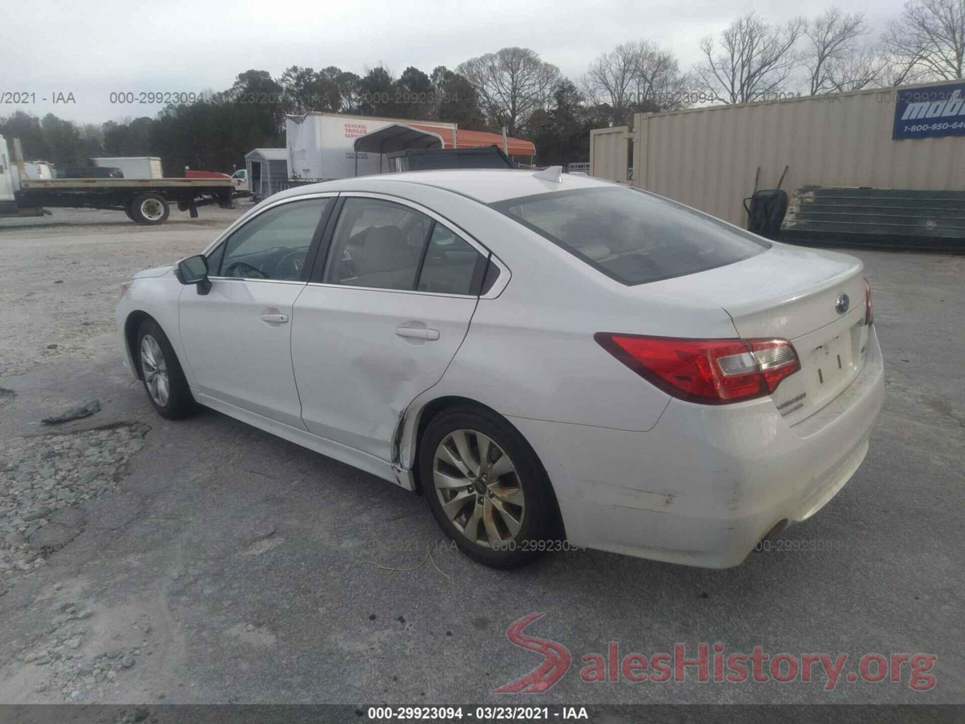 4S3BNAF69H3020611 2017 SUBARU LEGACY