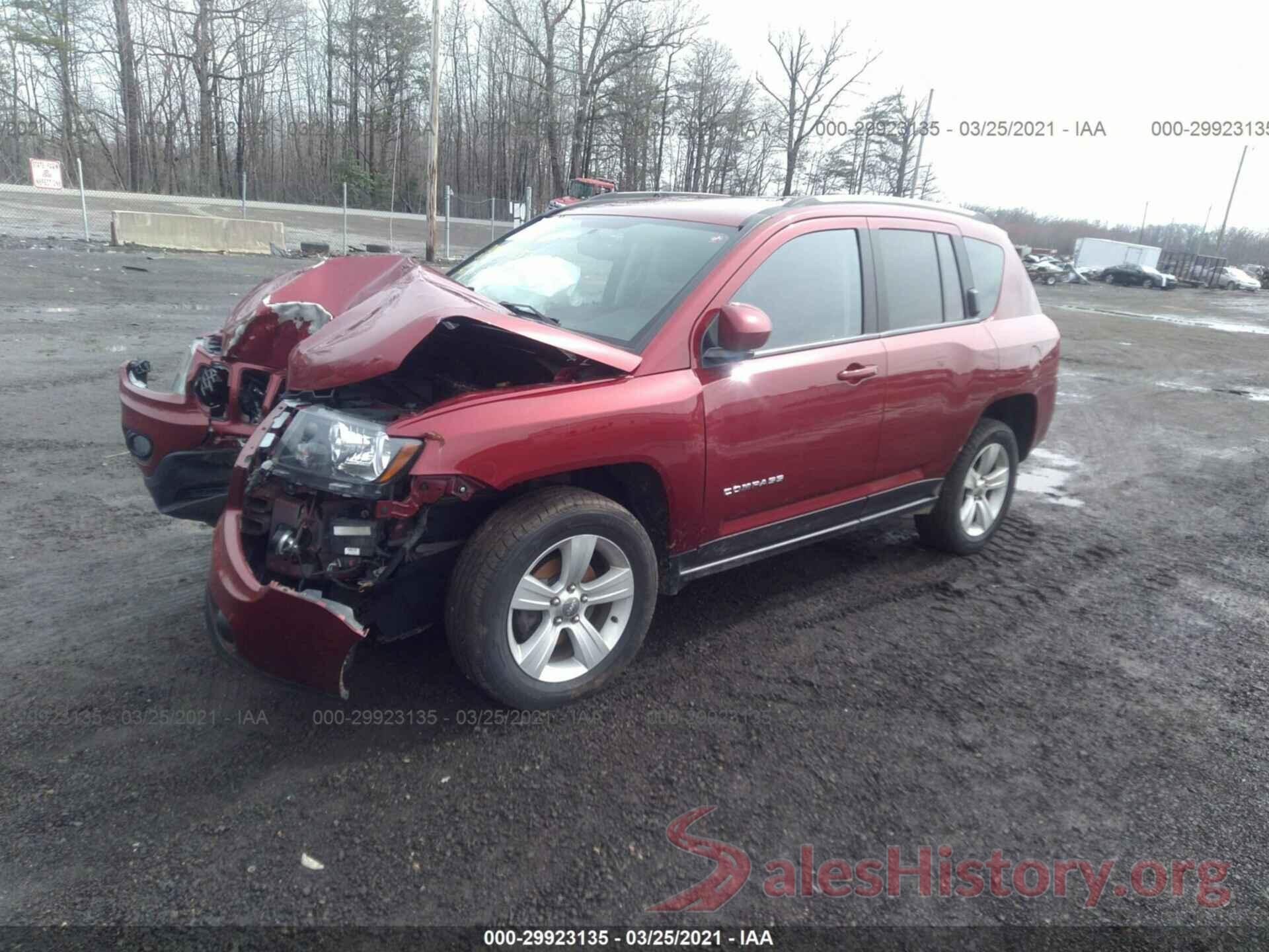 1C4NJDEB3HD176744 2017 JEEP COMPASS