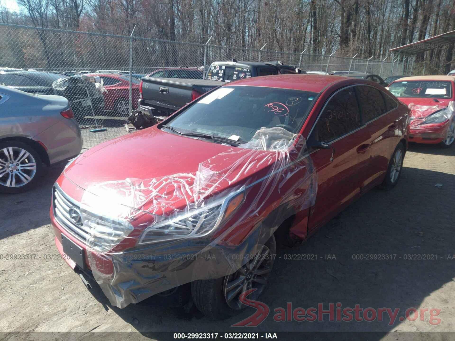 5NPE24AF2HH512366 2017 HYUNDAI SONATA