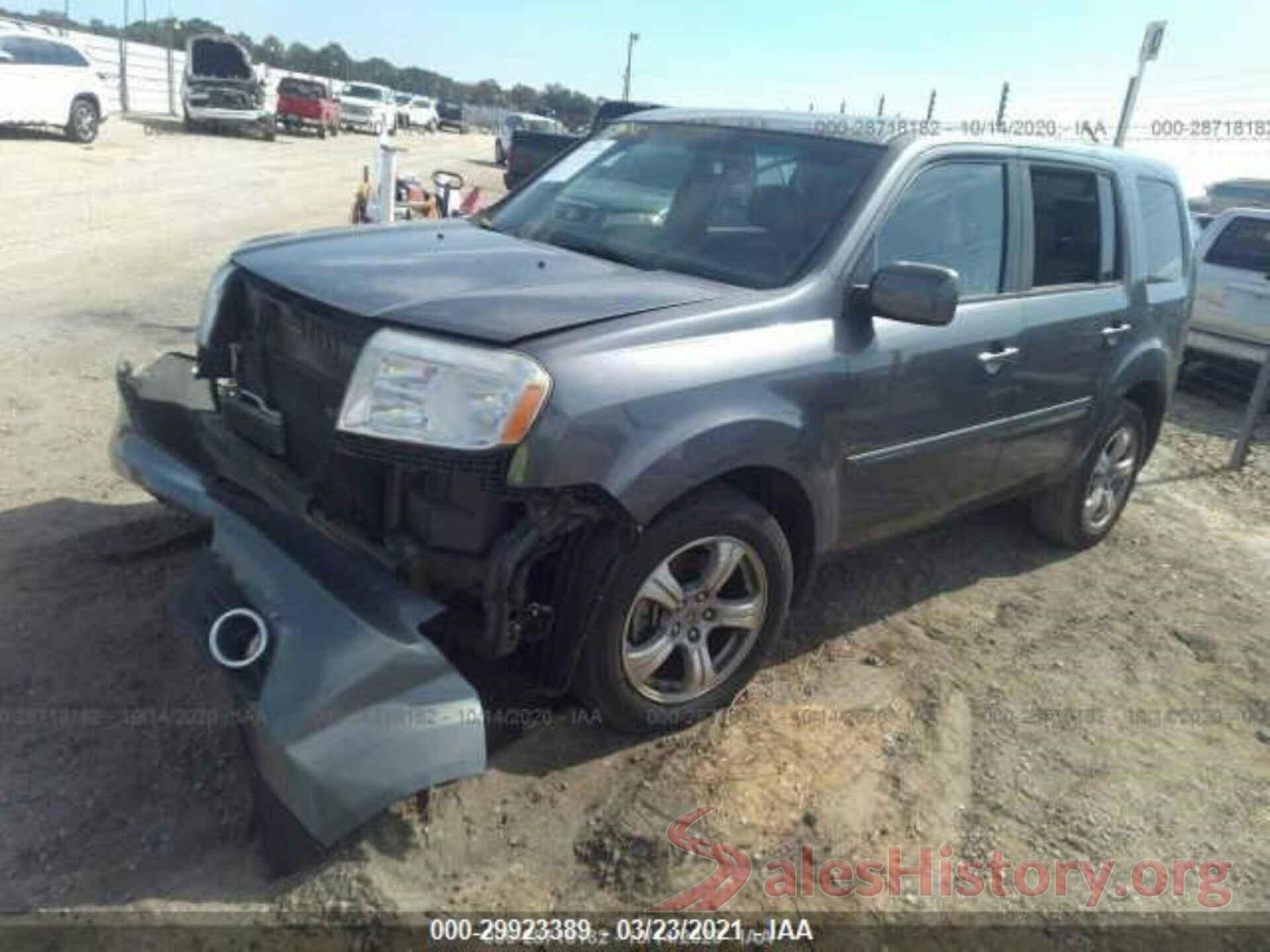 5FNYF4H51CB081783 2012 HONDA PILOT