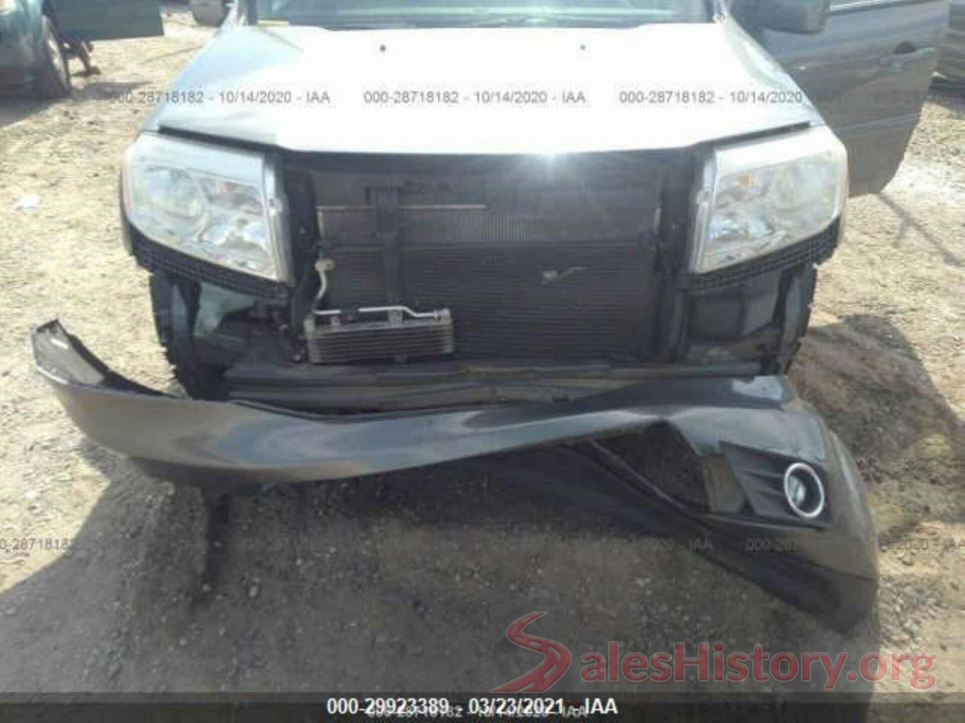 5FNYF4H51CB081783 2012 HONDA PILOT