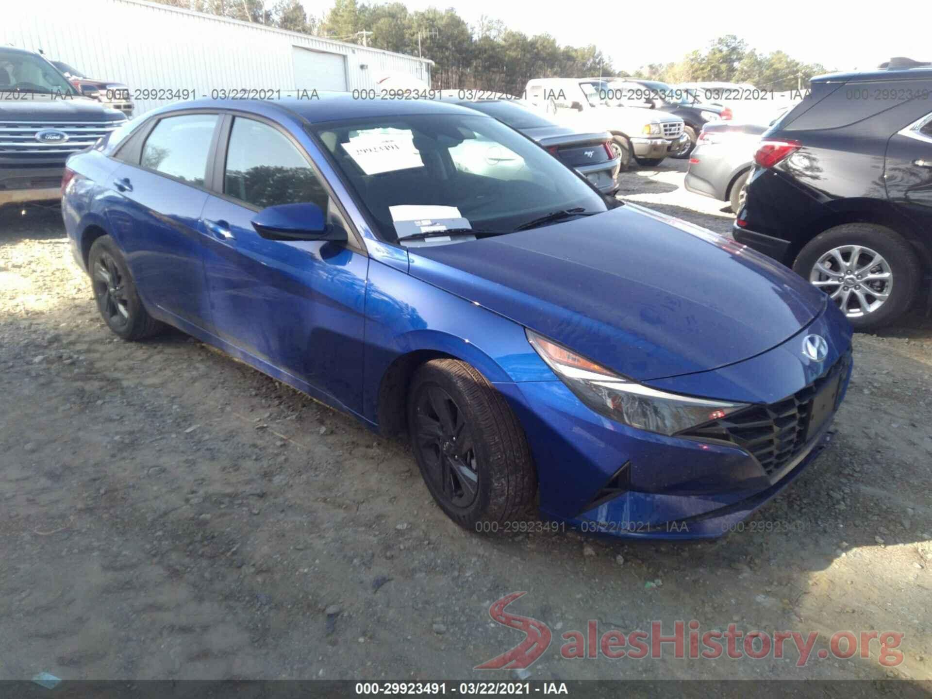 5NPLM4AG9MH011821 2021 HYUNDAI ELANTRA